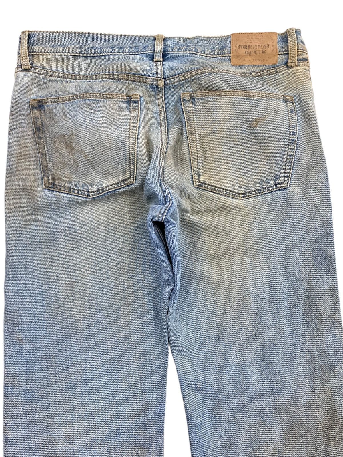 Japanese Brand Japanese Brand Dirty Mud Wash Style Loose Jeans Size US 34 / EU 50 - 4 Thumbnail