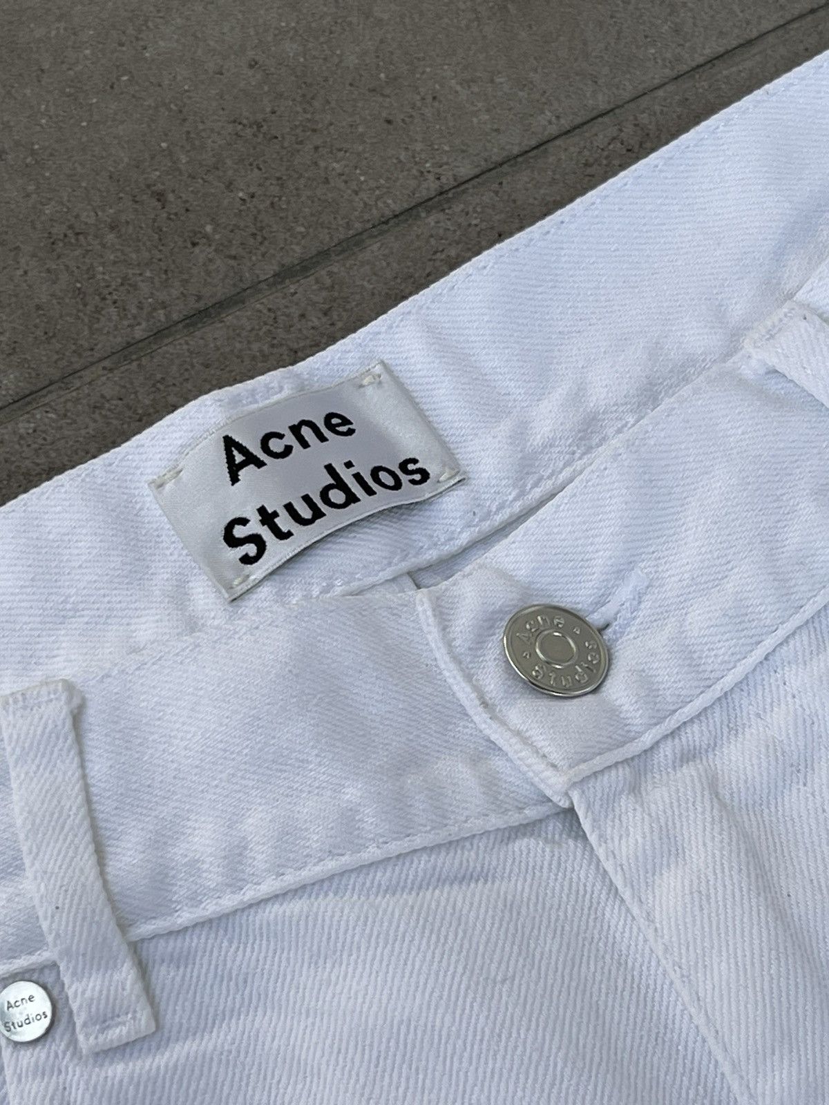 Acne Studios Acne Studios Boy White Denim Pants Size US 30 / EU 46 - 9 Thumbnail