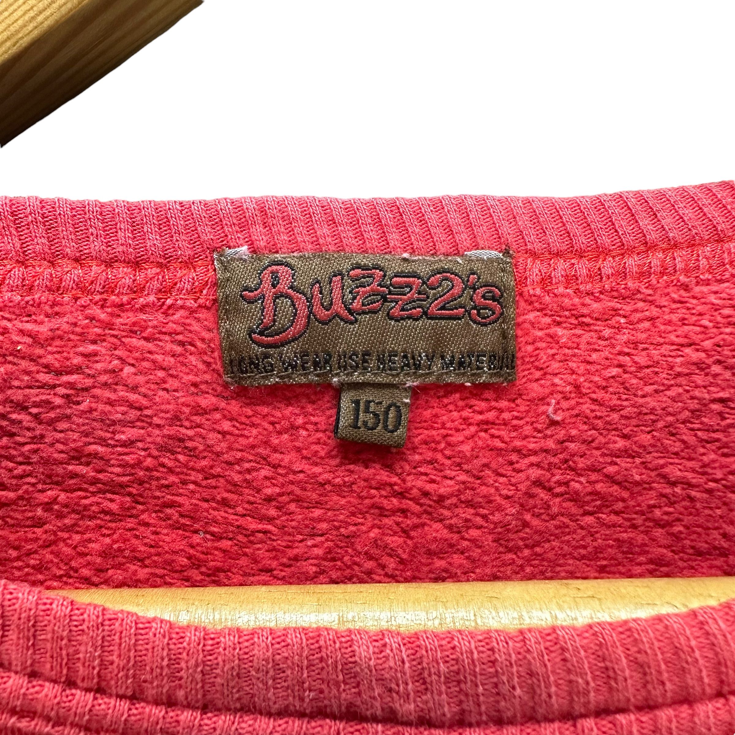 Vintage BUZZ 2's MUSCLE WHEEL ROAD MASTER LOGO SWEATSHIRTS #8342-004 Size XS / US 0-2 / IT 36-38 - 8 Thumbnail