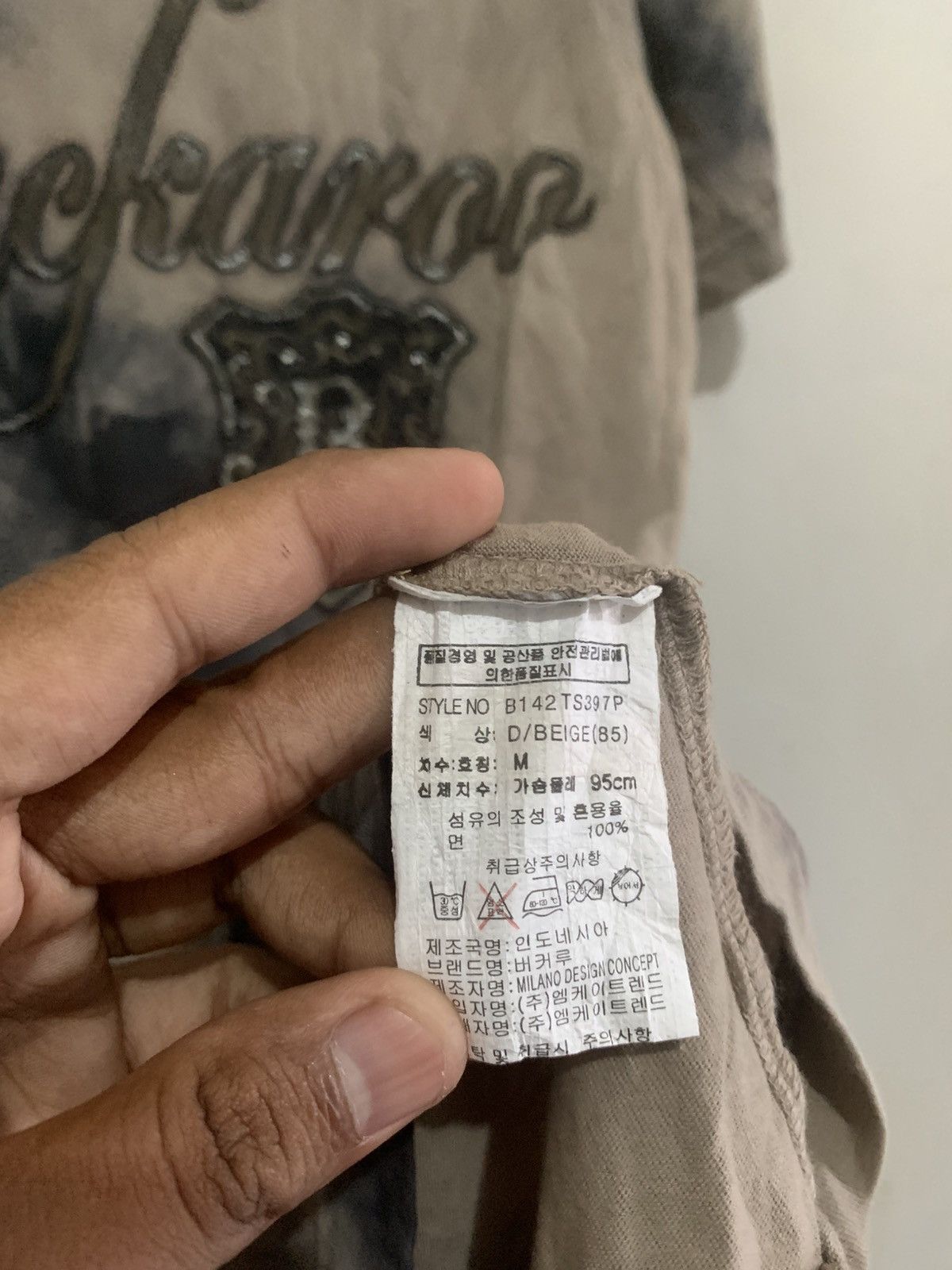 Japanese Brand Buckaroo Poem Shirt Size US S / EU 44-46 / 1 - 8 Thumbnail