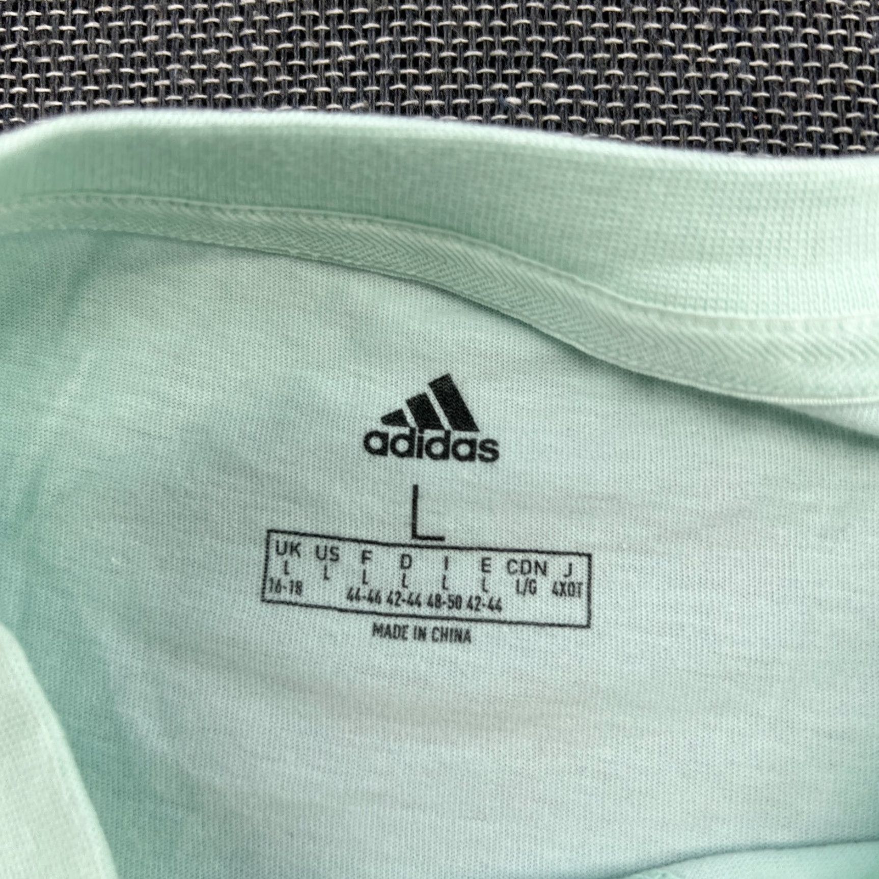 Adidas Germany 2022 Womens T-Shirt Large Football Adidas Teal V Neck DBF Soccer Ladies Size L / US 10 / IT 46 - 4 Thumbnail