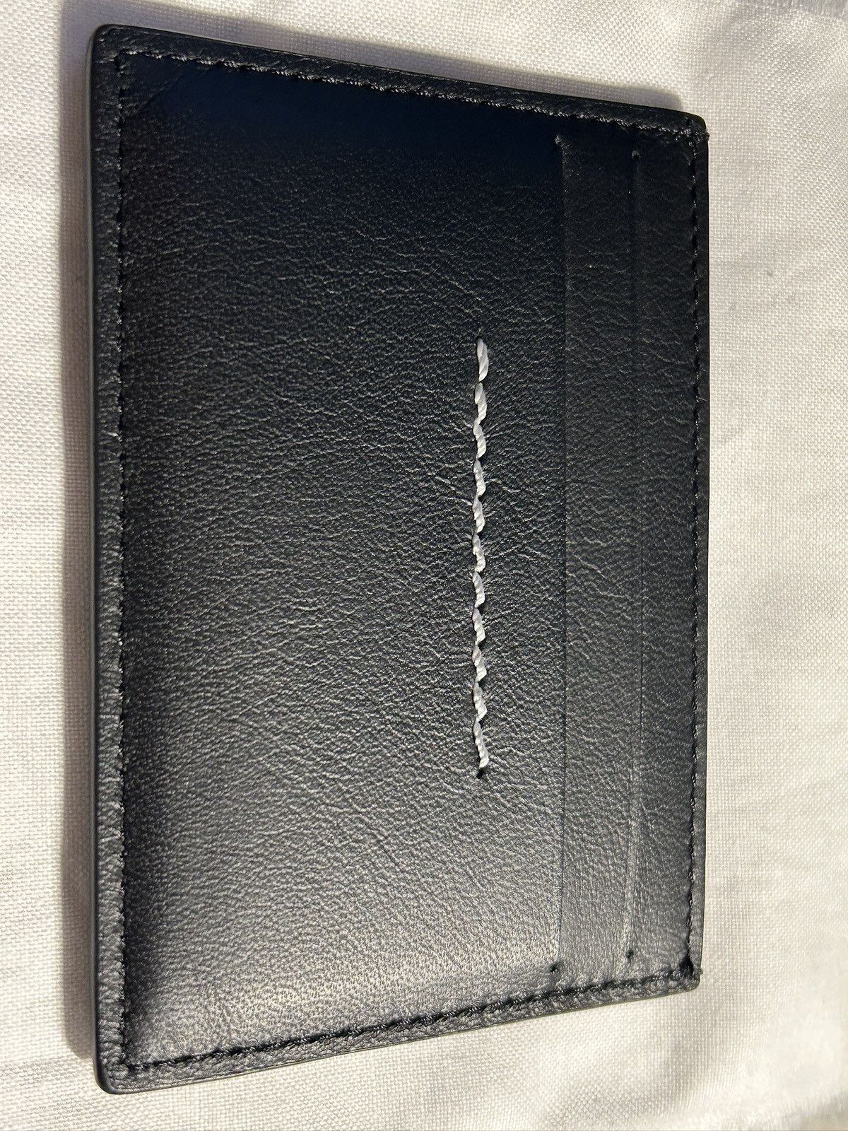 MM6 MM6 Black Leather Cardholder Size ONE SIZE - 4 Thumbnail