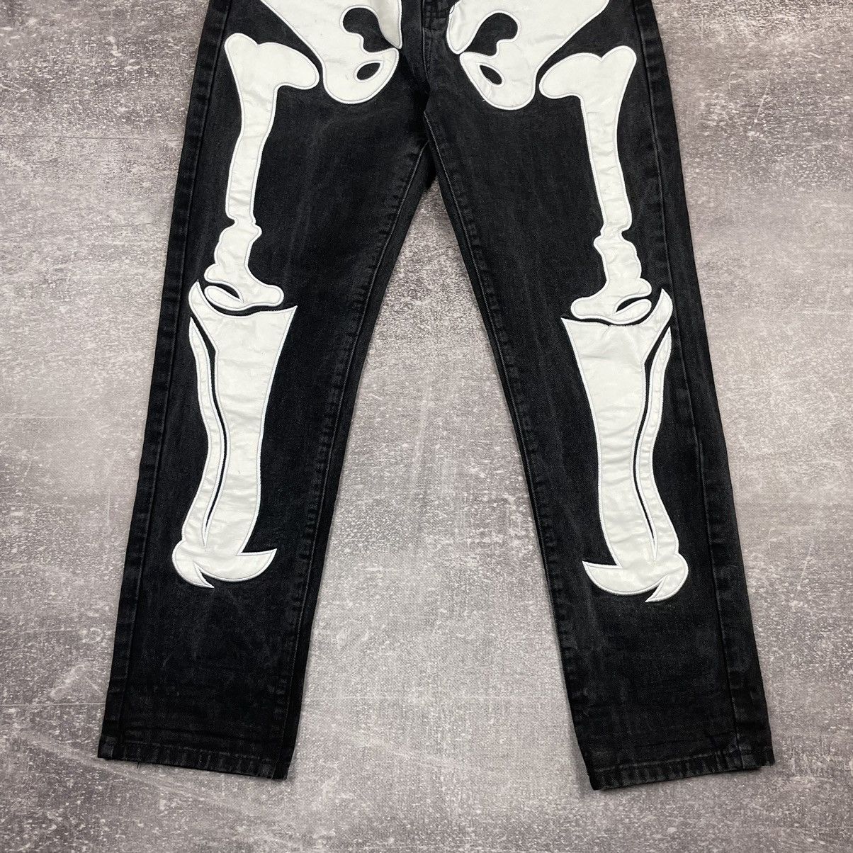 Other Custom Japanese Skeleton 🩻 Jeans Size US 32 / EU 48 - 3 Thumbnail