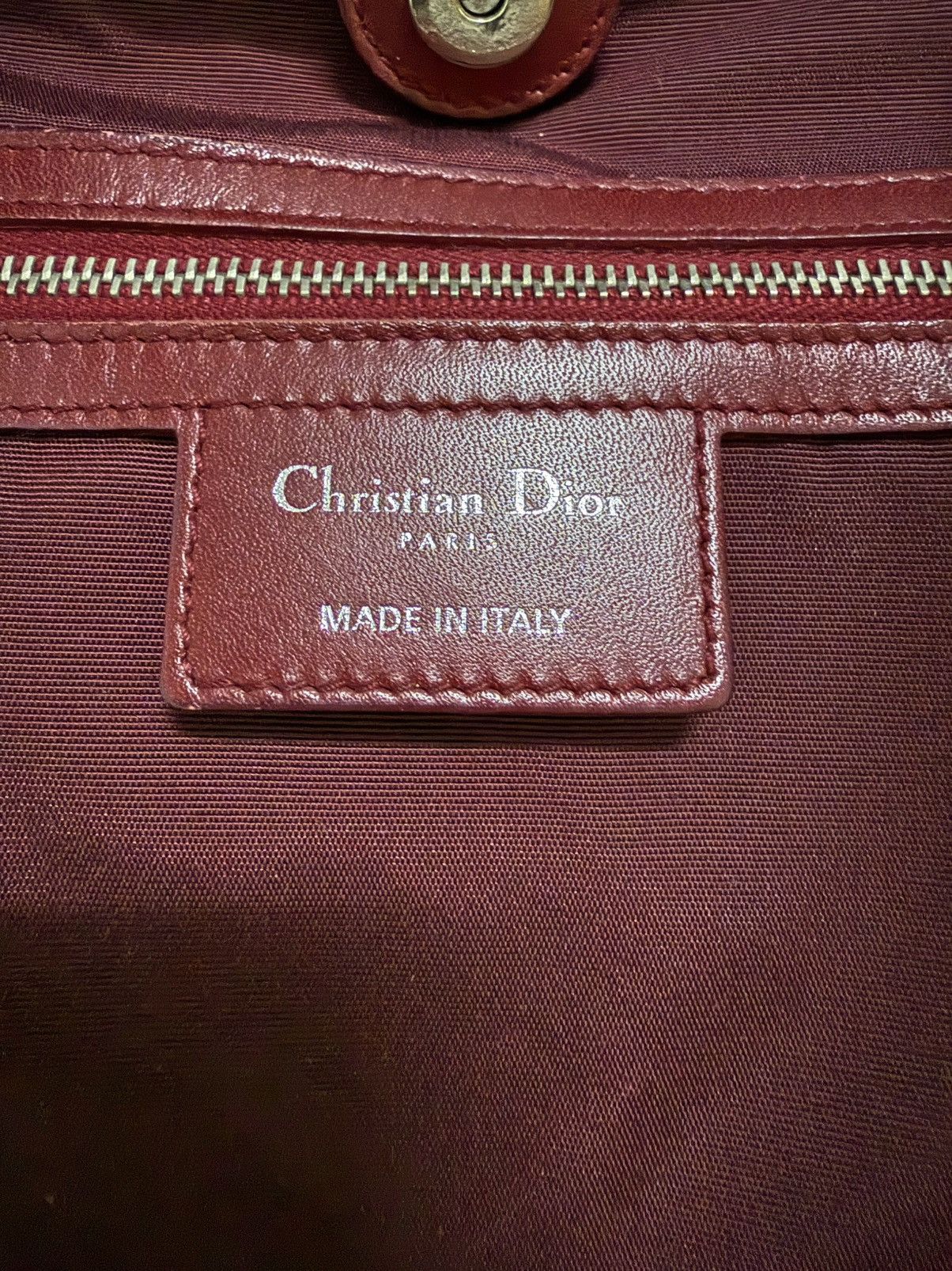 Dior Christian Dior Panarea Cannage Quilted Canvas Tote bag Size ONE SIZE - 9 Thumbnail