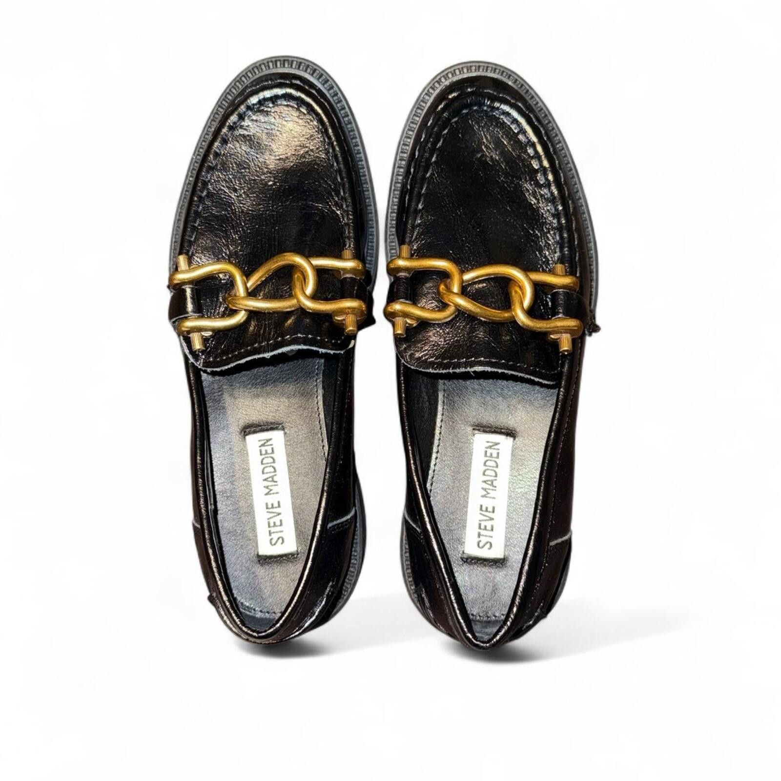Steve Madden Steve Madden Women's Black and Brown Loafer Size US 5.5 / IT 35.5 - 1 Thumbnail
