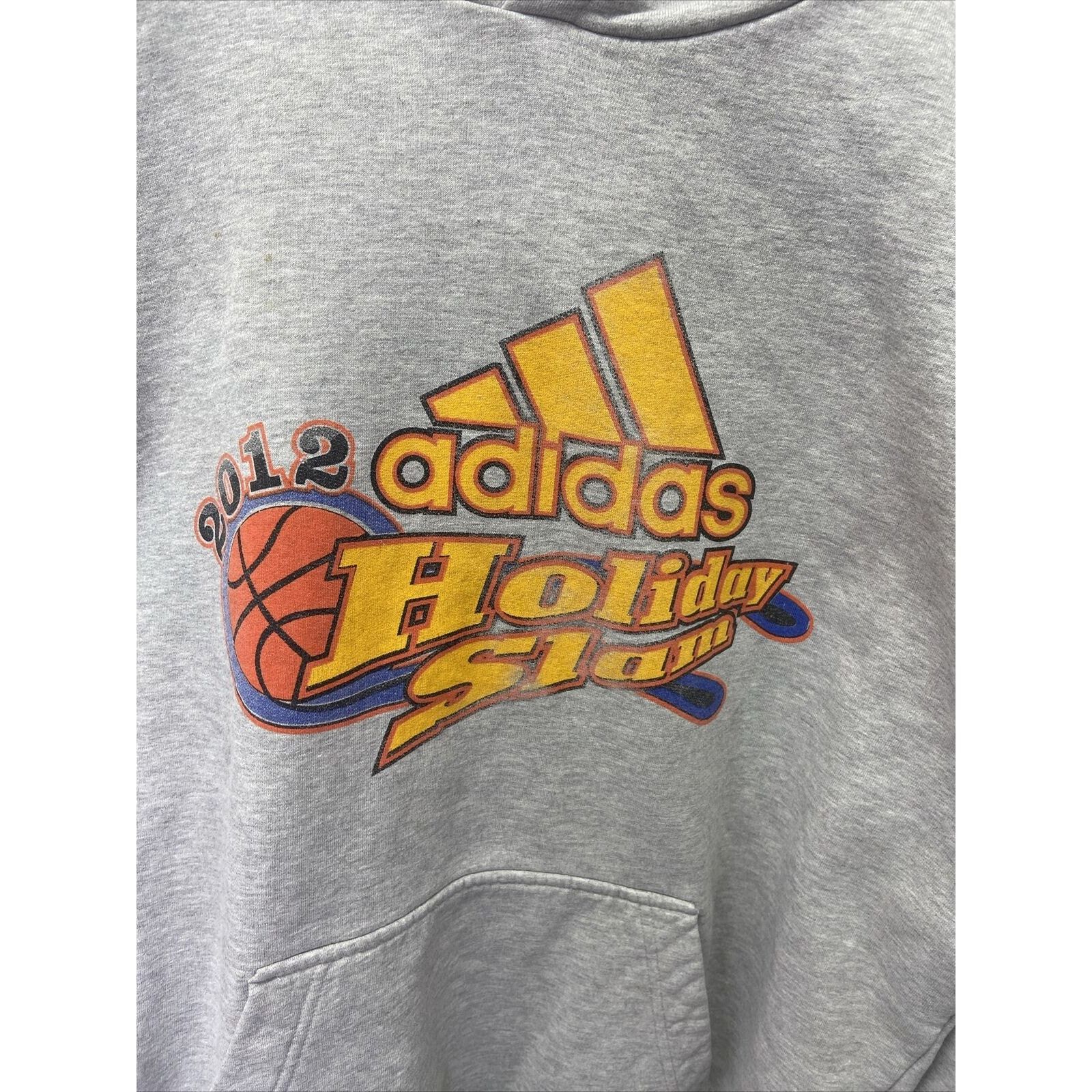 Adidas Adidas 2012 Holiday Slam Pullover Hoodie Size Medium Size US M / EU 48-50 / 2 - 2 Thumbnail