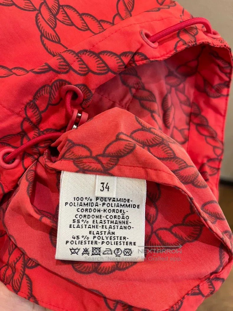 Hermes Hermes Red Rope Outdoor Set with Classic Rope Print Design Size XXS / US 00 / IT 34 - 5 Thumbnail