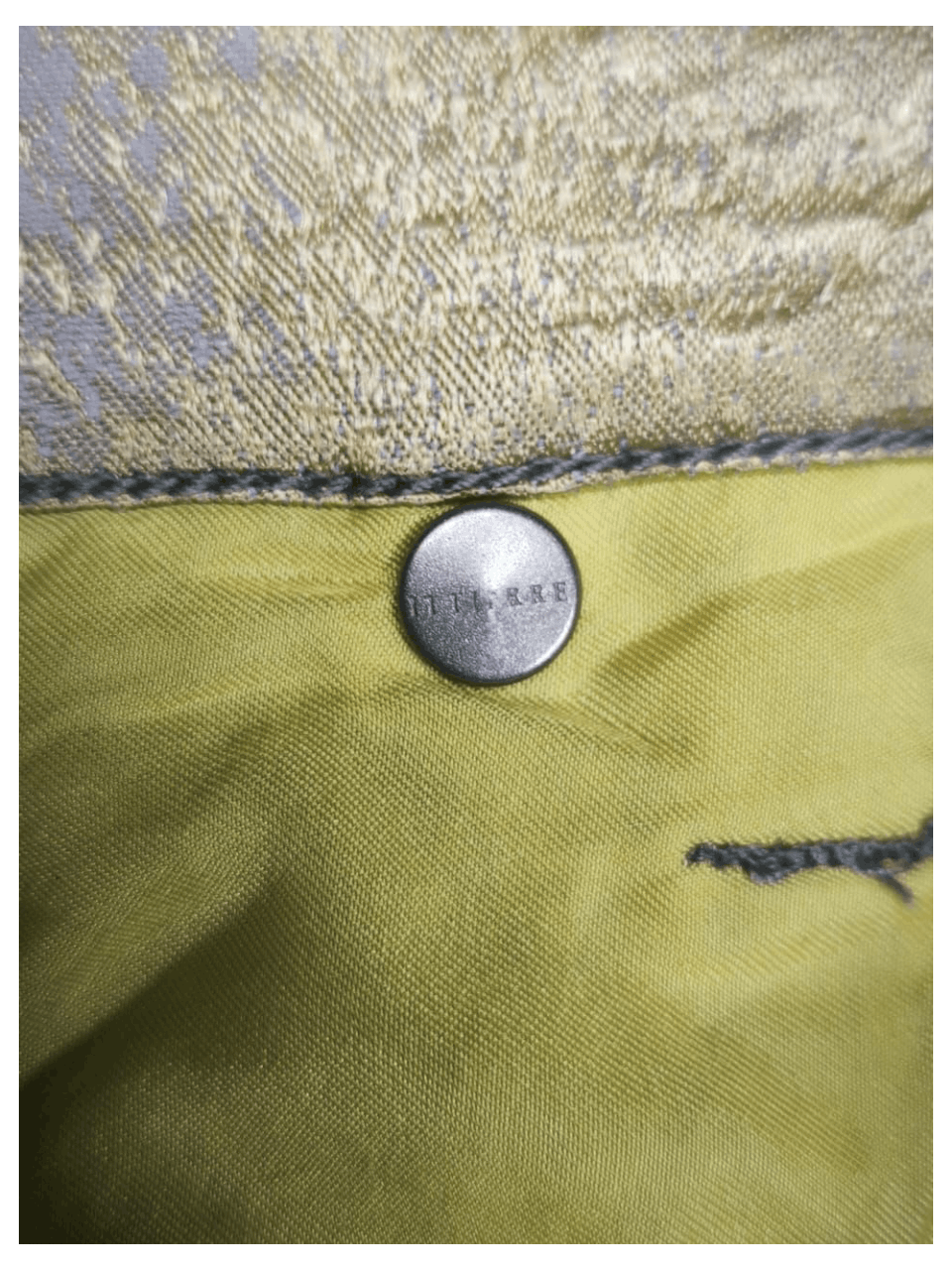 Versace Rare VERSACE bronze metallic barocco borcate pants Size 27" / US 4 / IT 40 - 5 Thumbnail