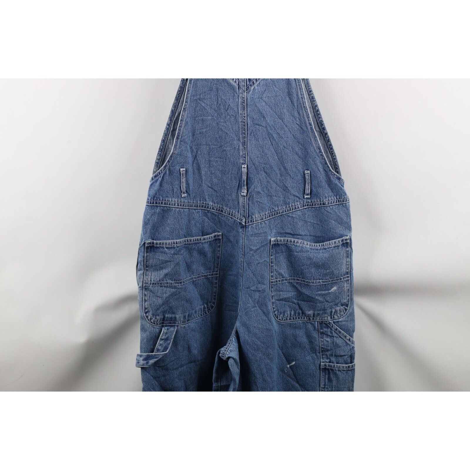 Disney × Vintage Vintage 90s Disney Distressed Winnie the Pooh Denim Overalls Size M / US 6-8 / IT 42-44 - 17 Thumbnail