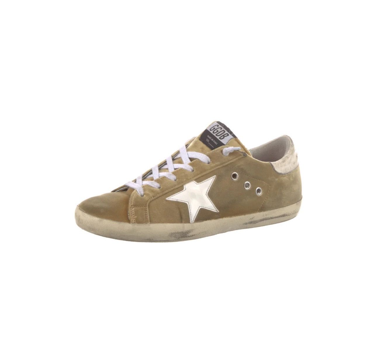 Golden Goose Golden Goose Deluxe Brand Gold Velvet Superstar Sneakes Size US 8.5 / IT 38.5 - 3 Thumbnail