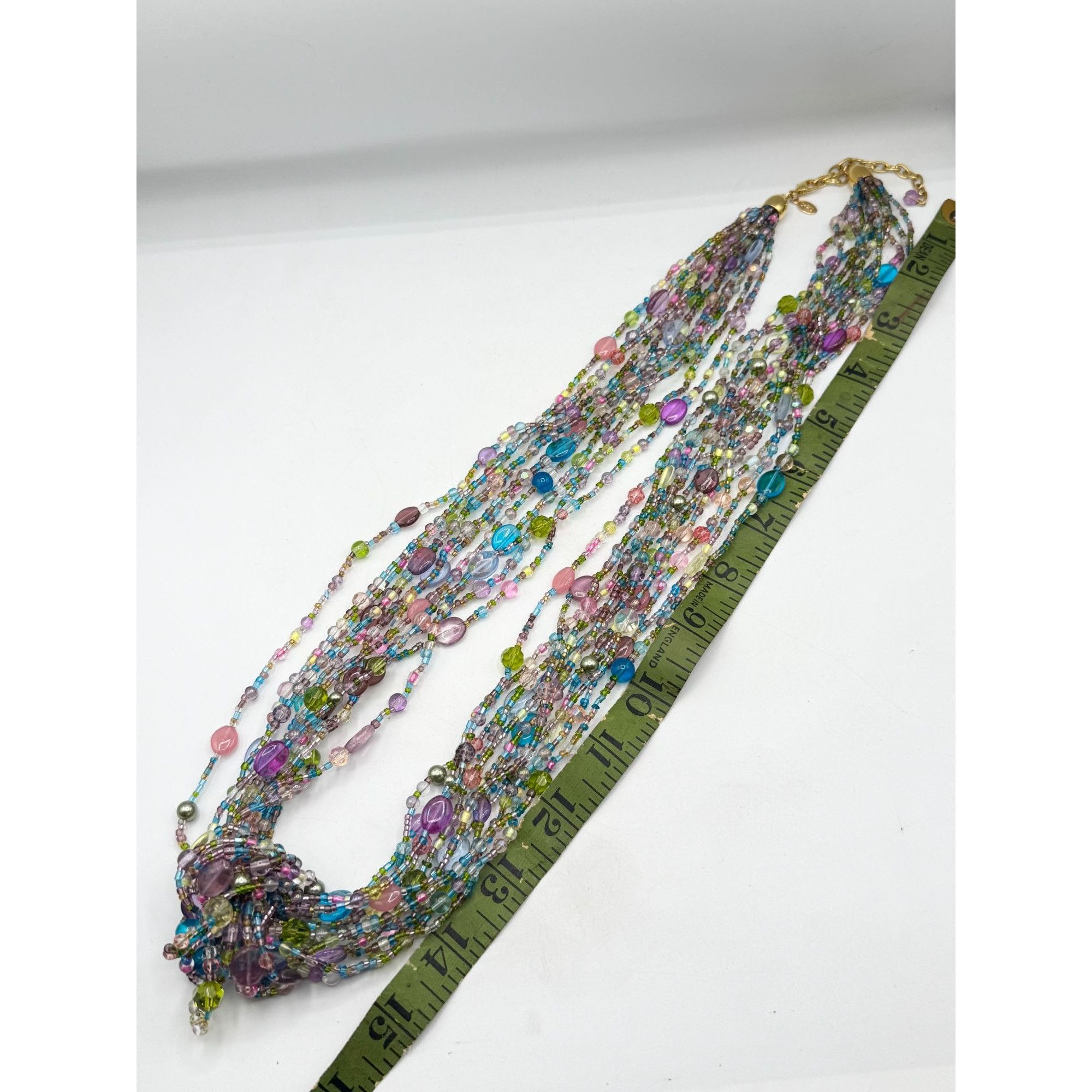 Joan Rivers Joan Rivers Torsade Collection Multi Strand Glass Bead Czech Size ONE SIZE - 6 Thumbnail