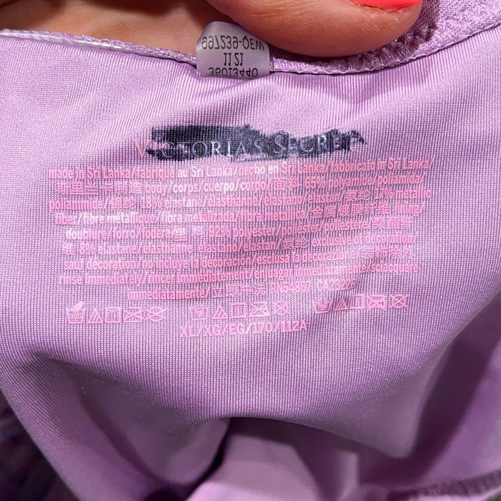 Victoria's Secret NWOT Victoria’s Secret Swim Cut-Out One-Piece Swimsuit XL Size ONE SIZE - 2 Thumbnail