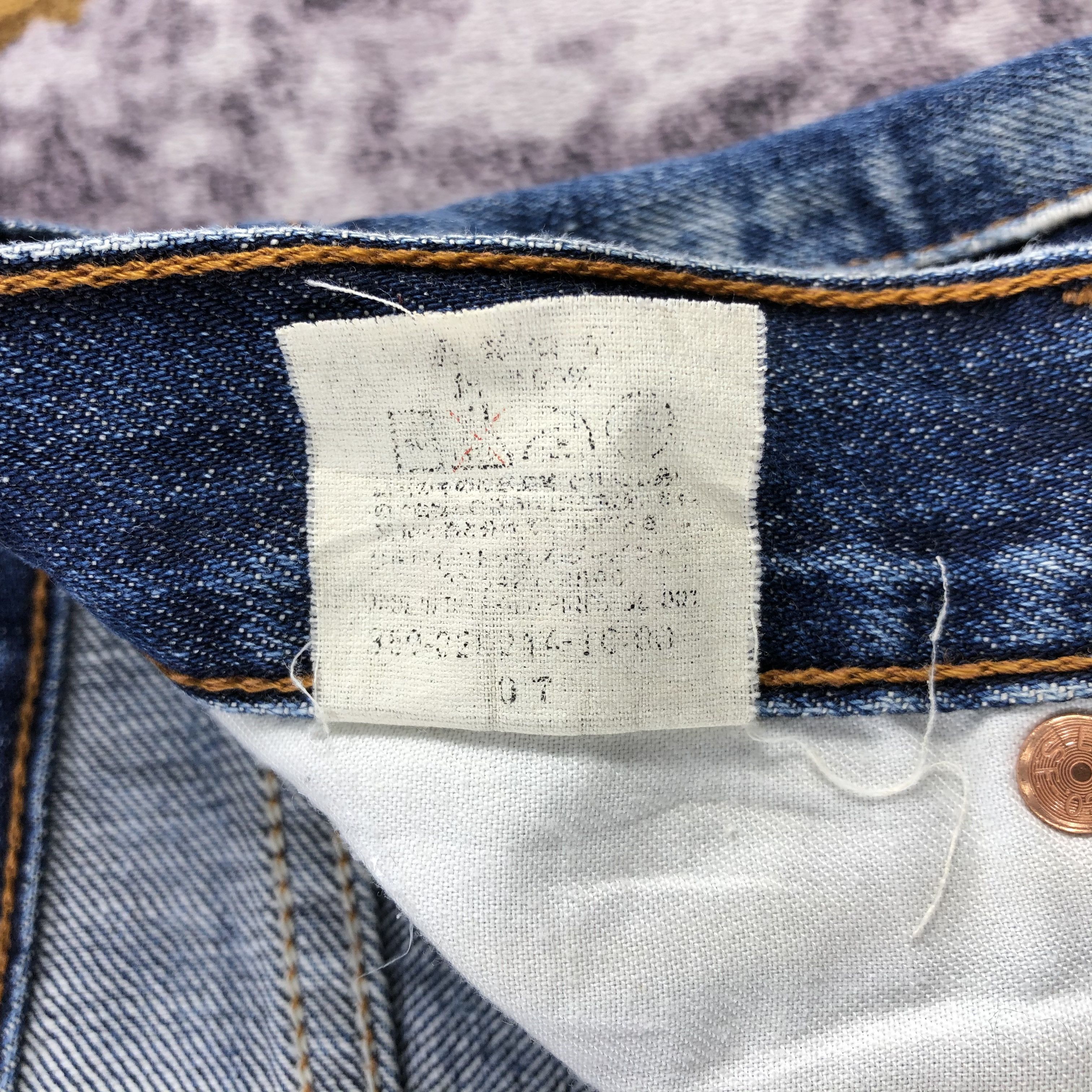 Levi's × Vintage 90s Vintage Blue Wash Levis 506 Jeans-JM2764 Size US 30 / EU 46 - 15 Thumbnail