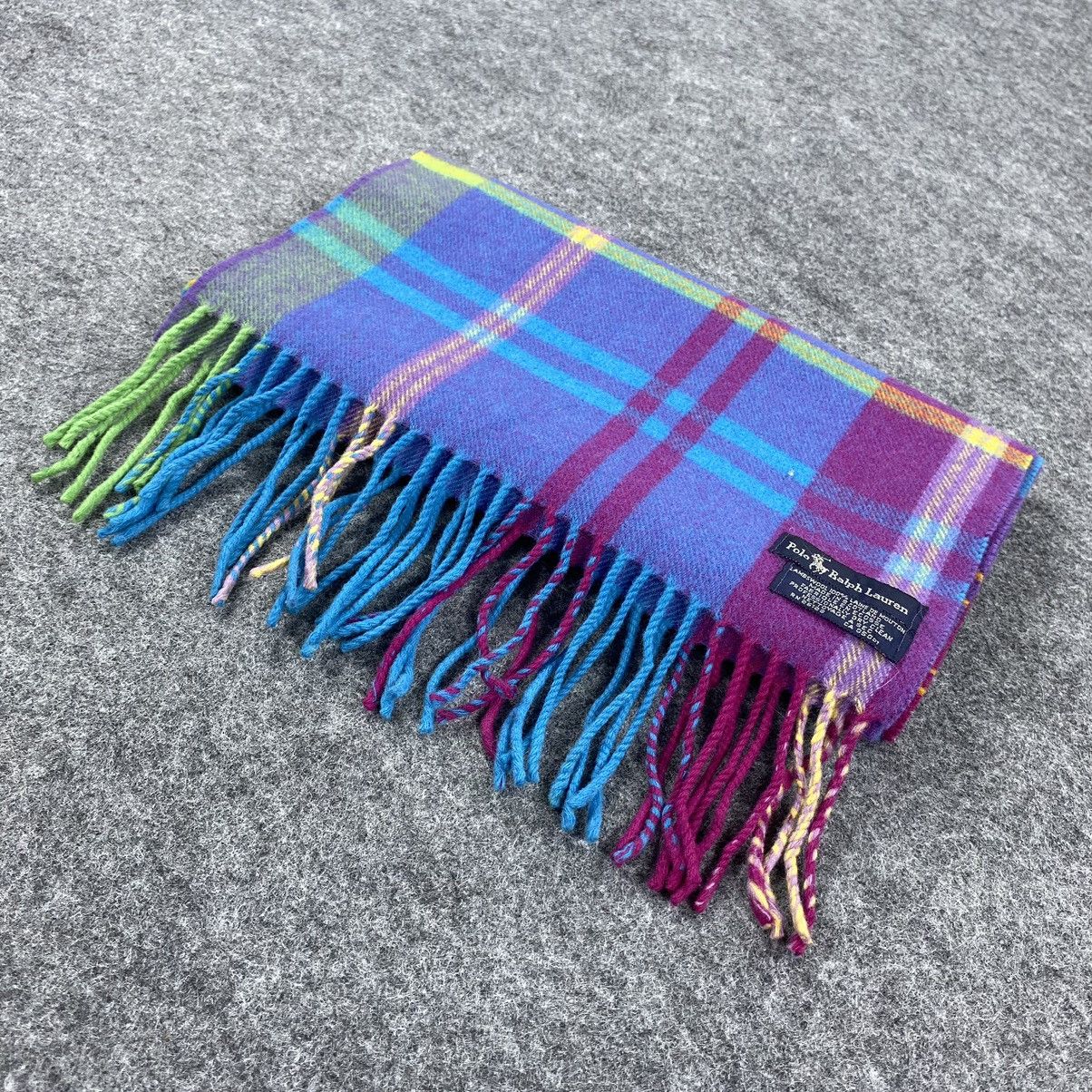 Polo Ralph Lauren × Vintage Polo Ralph Lauren Scarf # Muffler # Neckwear # D176 Size ONE SIZE - 8 Thumbnail