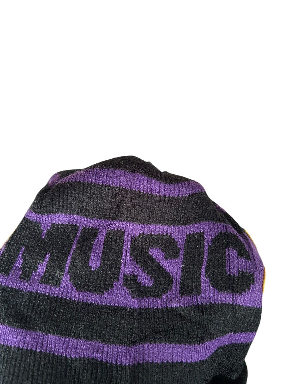 Japanese Brand × Kapital × Vintage Rare Music Japanese Punk Bondage Style big Beanie Hats Size ONE SIZE - 8 Thumbnail
