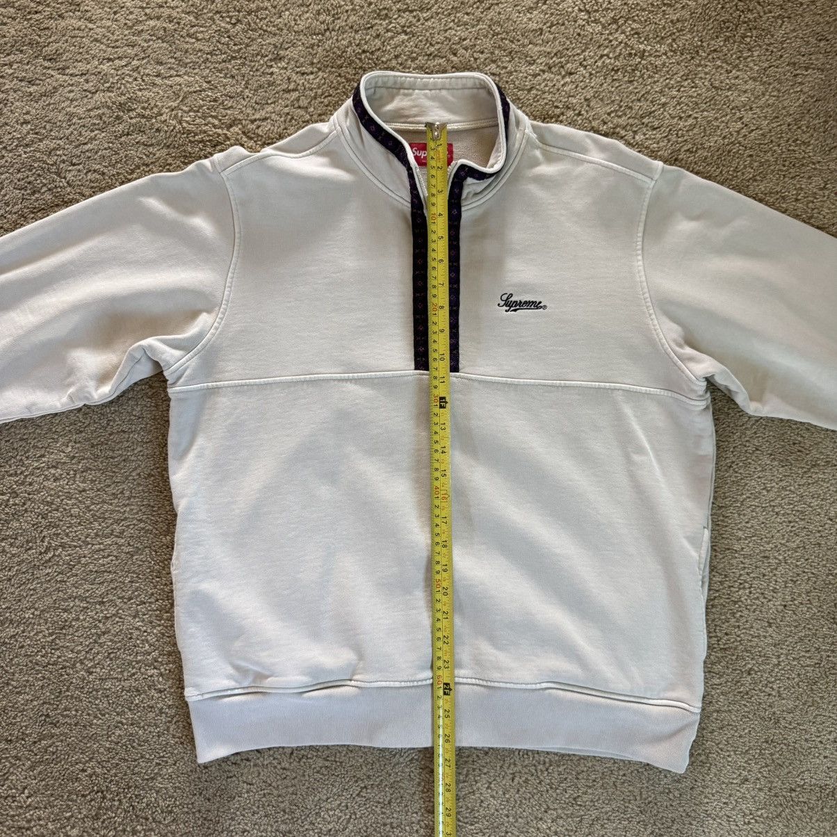 Supreme Supreme Overdyed Natural Half Zip Sweater 23x26 Size US L / EU 52-54 / 3 - 7 Thumbnail