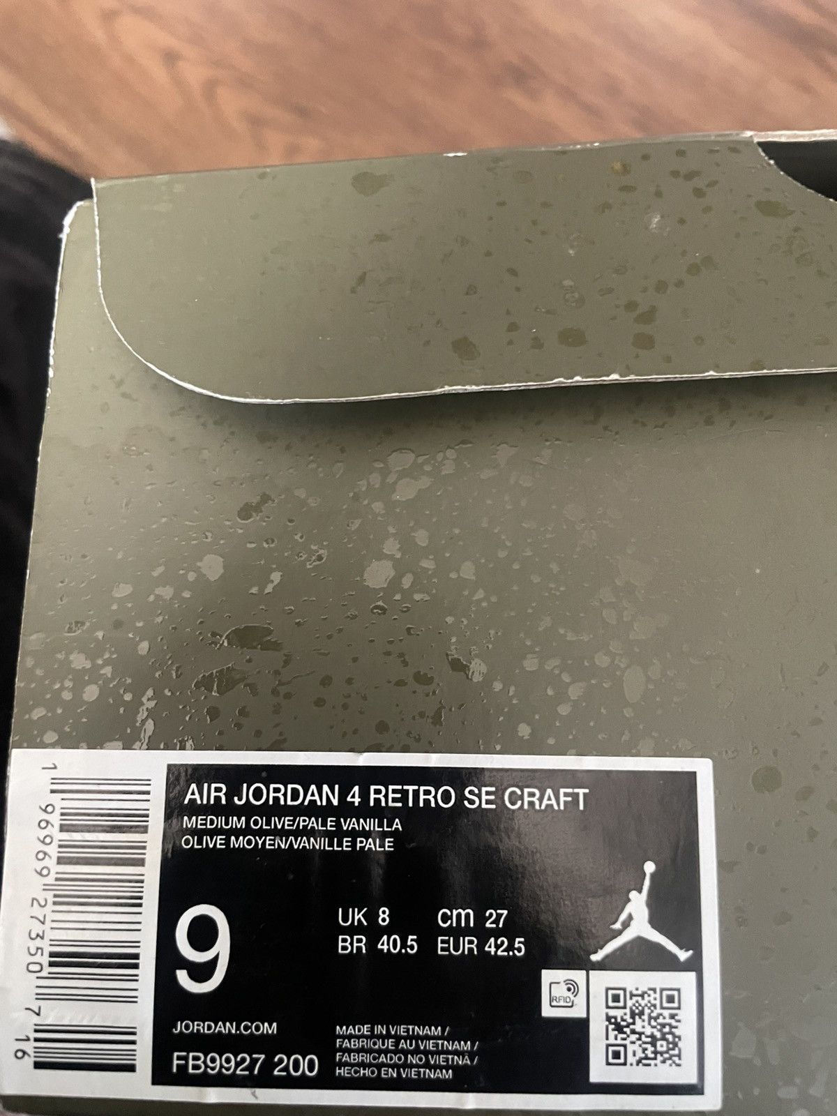Jordan Brand Jordan 4 olive size 9 Size US 9 / EU 42 - 9 Thumbnail