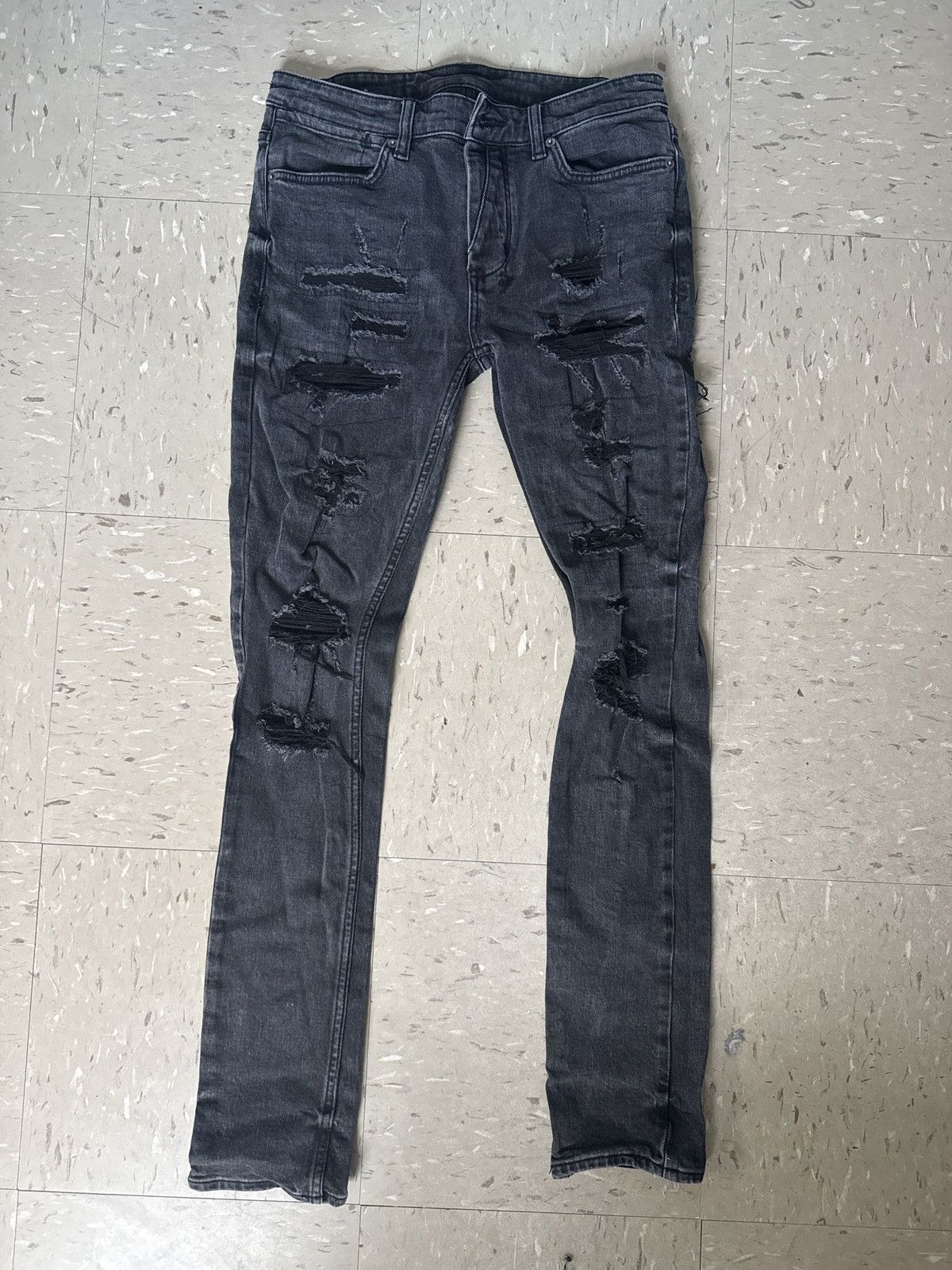 Ksubi Ksubi Van Winkle Black Dynamite Trash Size US 29 - 1 Thumbnail
