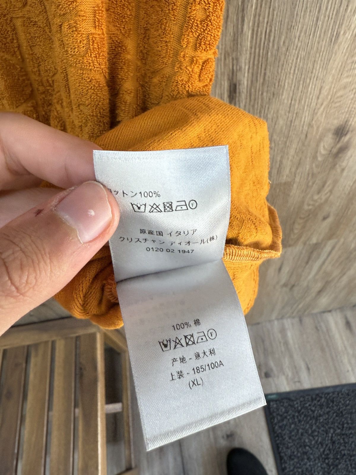 Dior Christian Dior Orange Short Sleeve Size US XL / EU 56 / 4 - 12 Thumbnail
