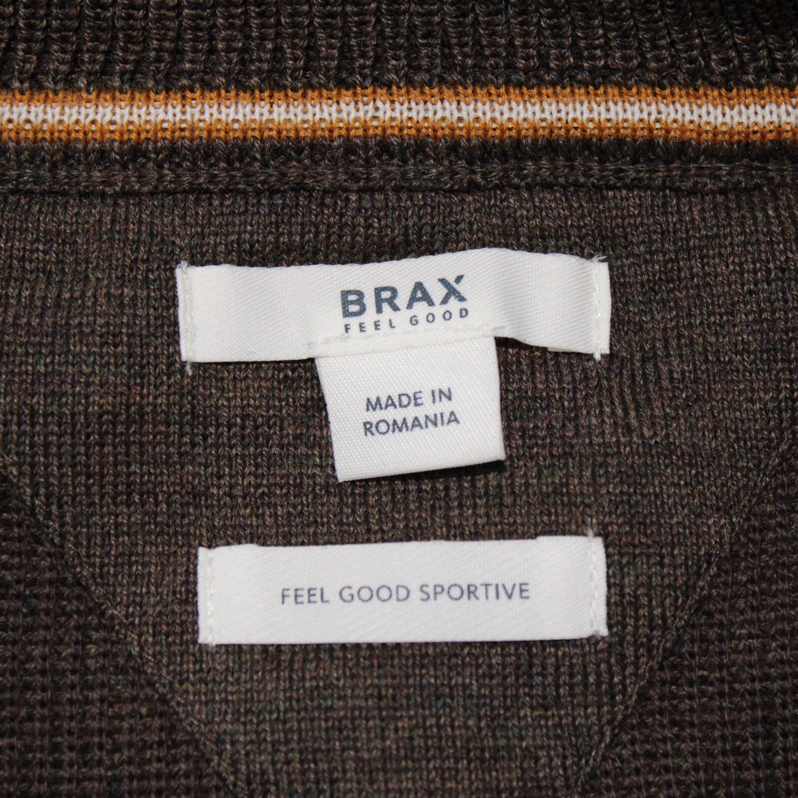 BRAX BRAX Sweater Size US XL in Brown Size US XL / EU 56 / 4 - 7 Thumbnail