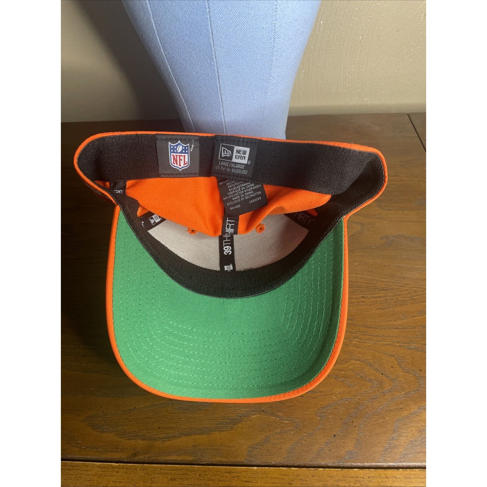 New Era Denver Broncos 100 Year NewEra 3930 NFL L/XL FlexFit Hat Size US XL / EU 56 / 4 - 6 Thumbnail