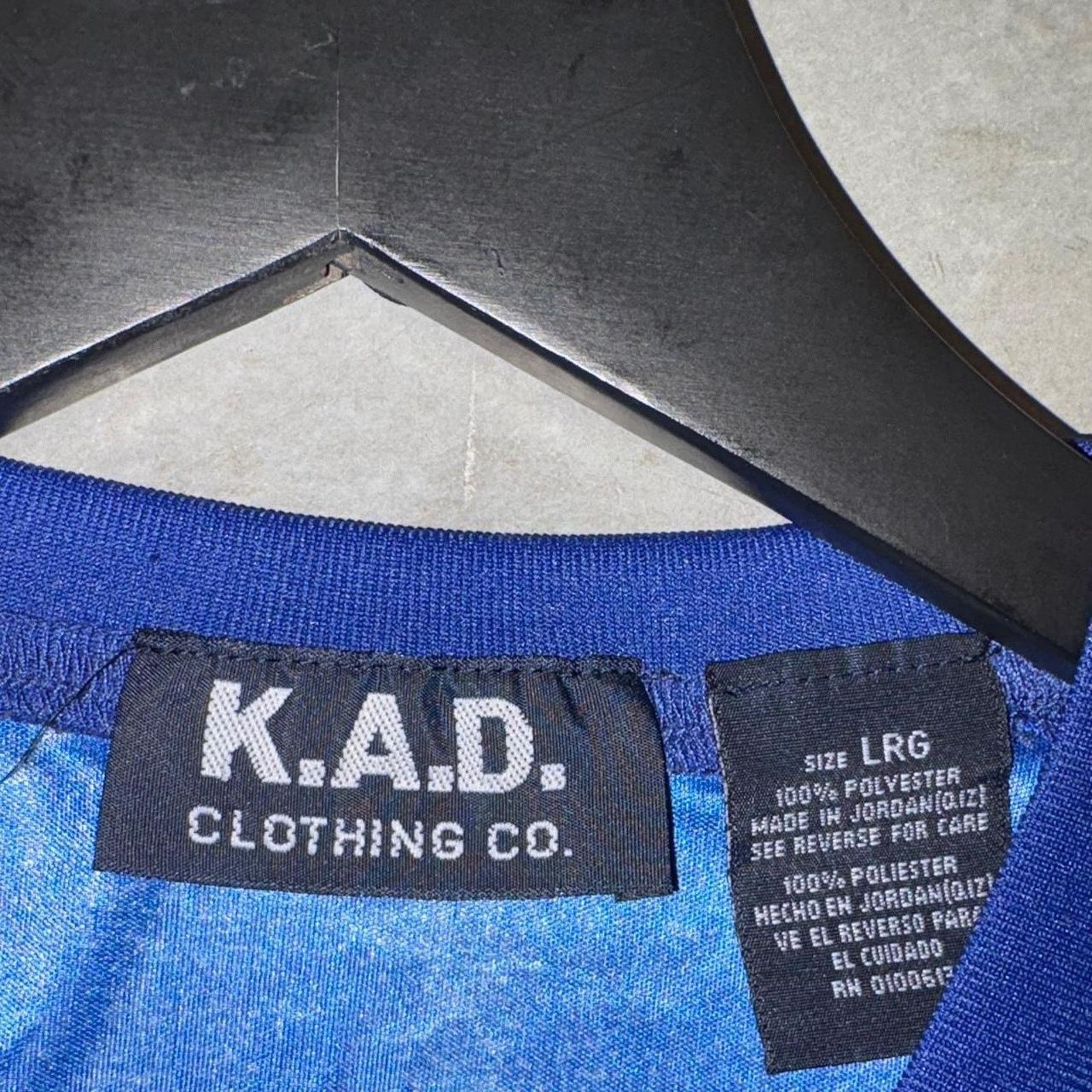 Other Blue y2k graffiti streetwear tee Size US L / EU 52-54 / 3 - 3 Thumbnail