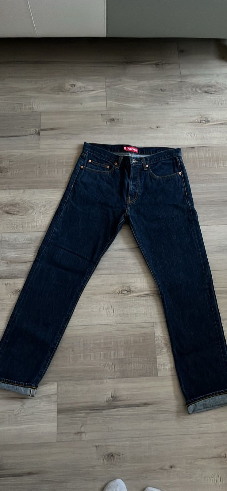 Supreme Supreme vintage raw denim jeans Size US 32 / EU 48 - 1 Thumbnail