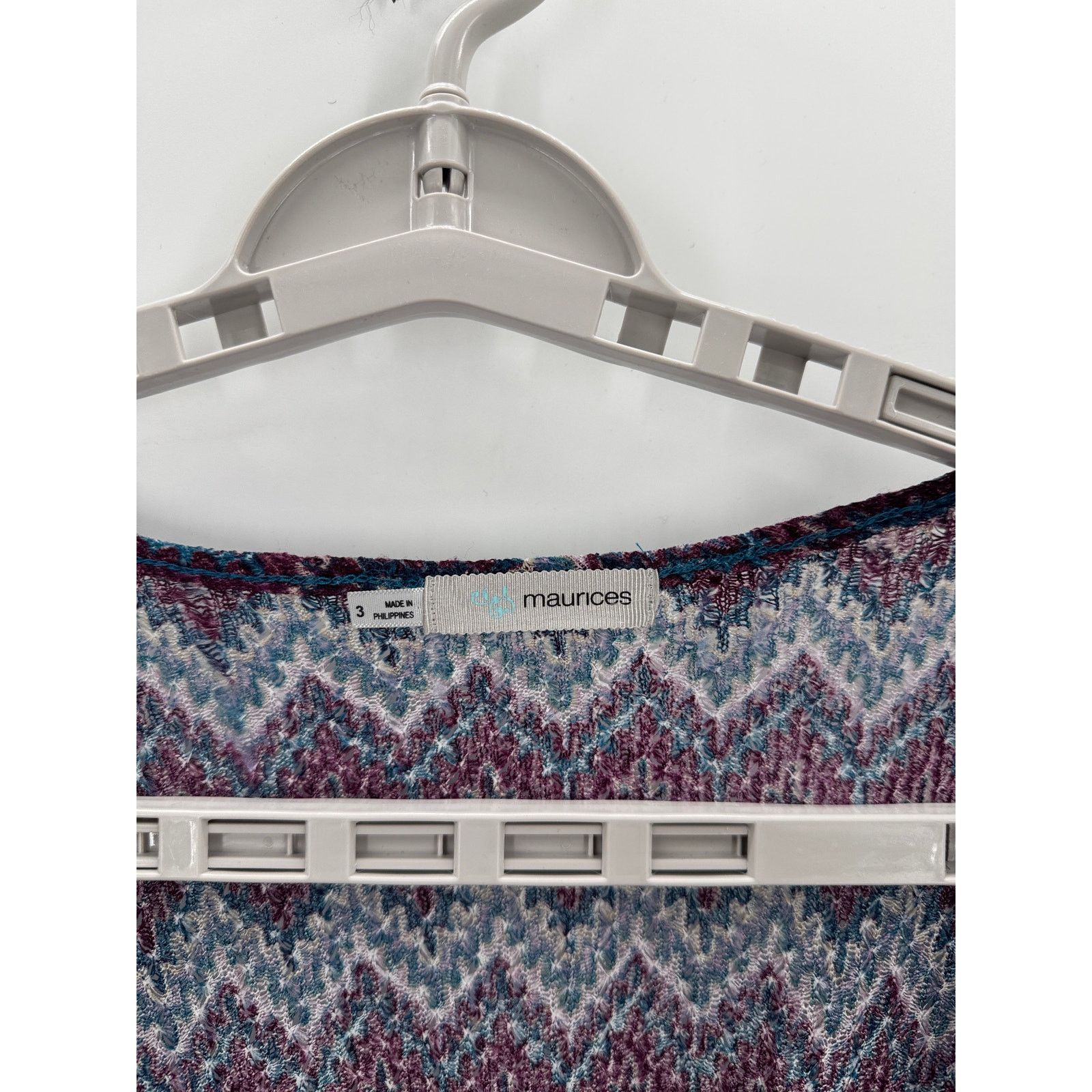 Other Maurices True Y2K kimono-style top pattern teal tank top Size 3XL / US 20-22 - 3 Thumbnail