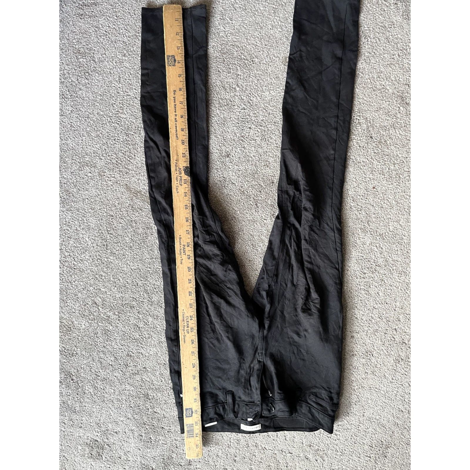 Calvin Klein CALVIN KLEIN Women's Jeggings Size 2 Black Slim Tapered Stretch Viscose Nylon Size 26" / US 2 / IT 38 - 7 Thumbnail