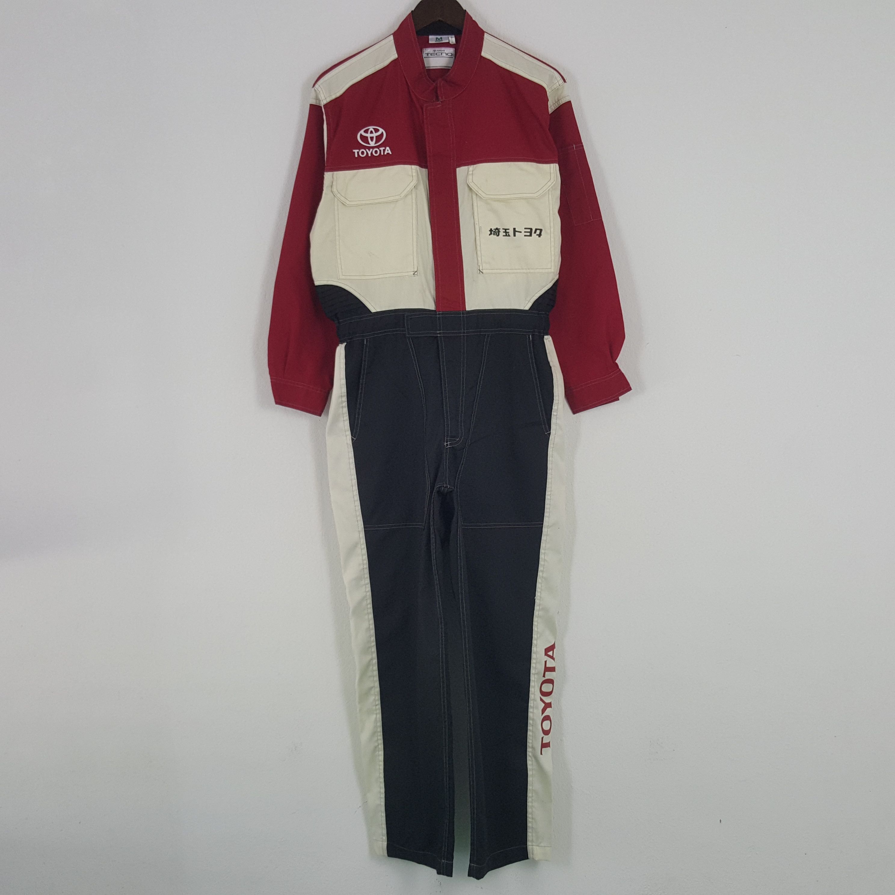 Sports Specialties × Vintage Vintage Toyota Sport Racing Worker Coverall Jumpsuit Jacket Size US M / EU 48-50 / 2 - 4 Thumbnail