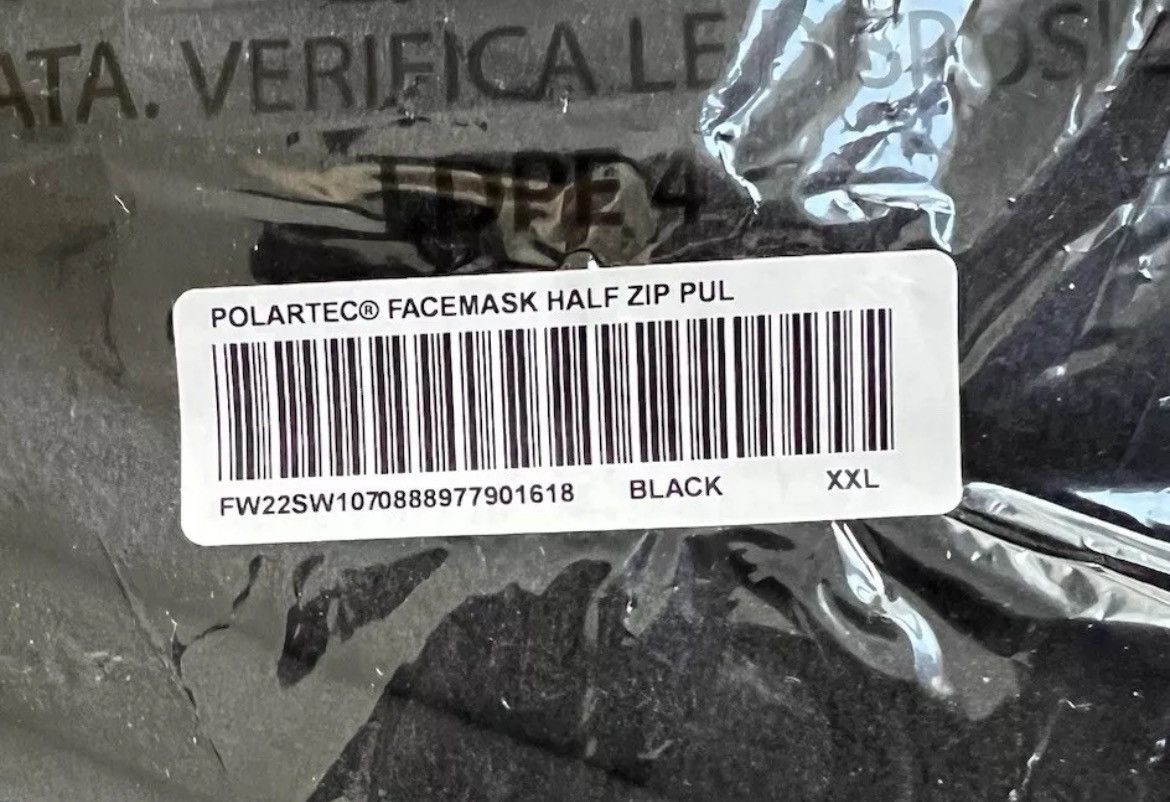 Supreme Supreme XXL Polartec Facemask Half Zip Hooded Pullover FW23 Size US XXL / EU 58 / 5 - 3 Thumbnail