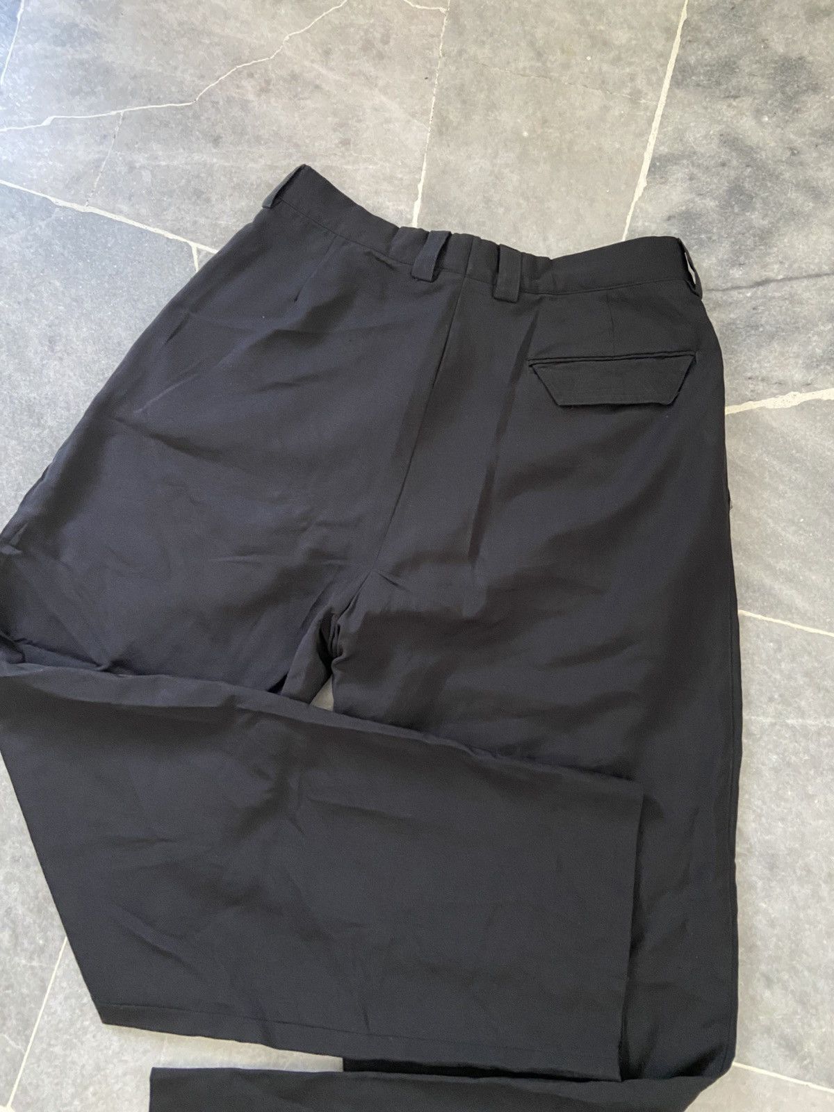 Versace Vintage Versace Black Mohair Trousers Pants Size 48 Size US 30 / EU 46 - 9 Thumbnail