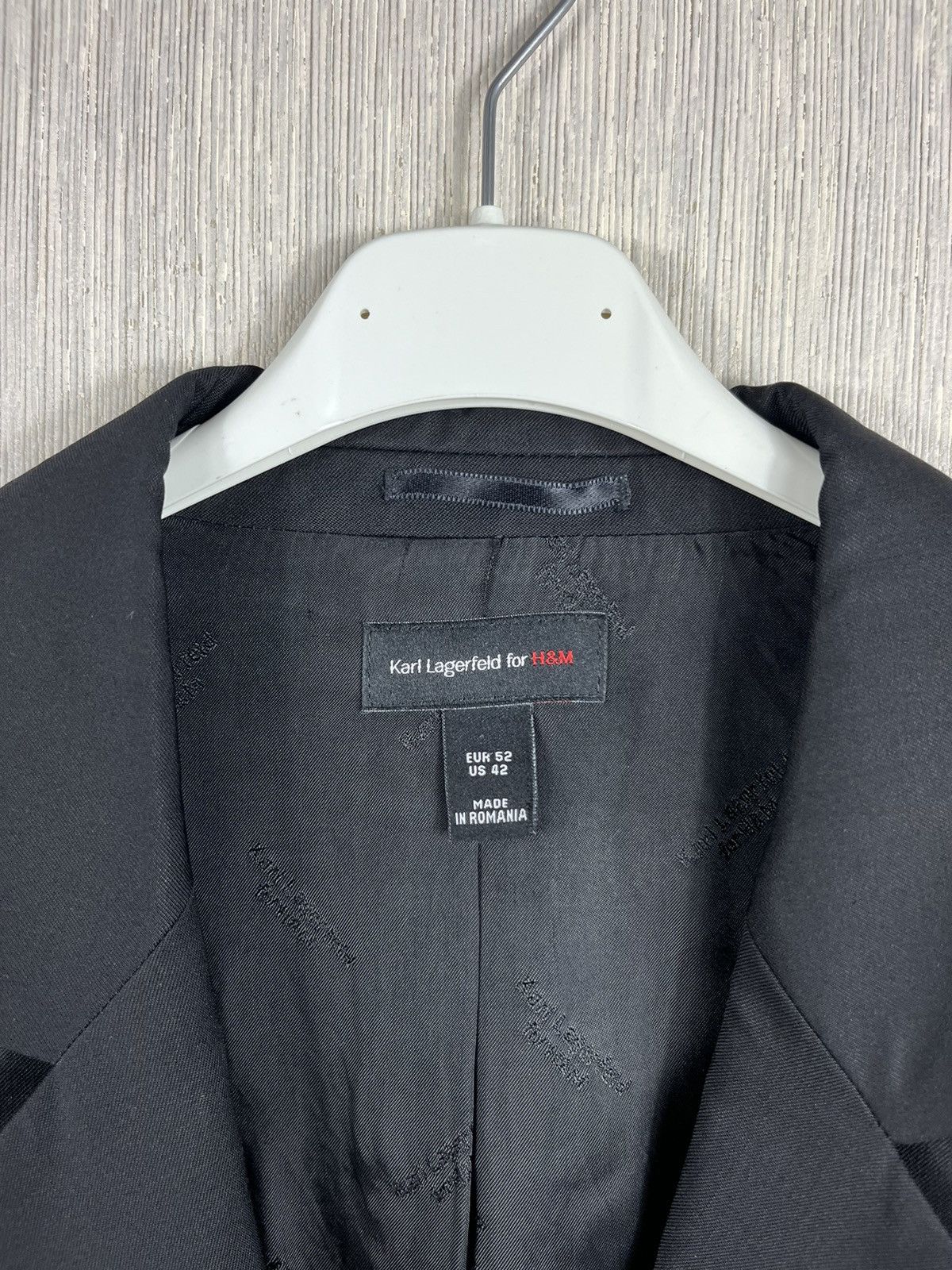 Karl Lagerfeld Karl Lagerfeld for H&M single button blazer jacket vintage Size US L / EU 52-54 / 3 - 9 Thumbnail