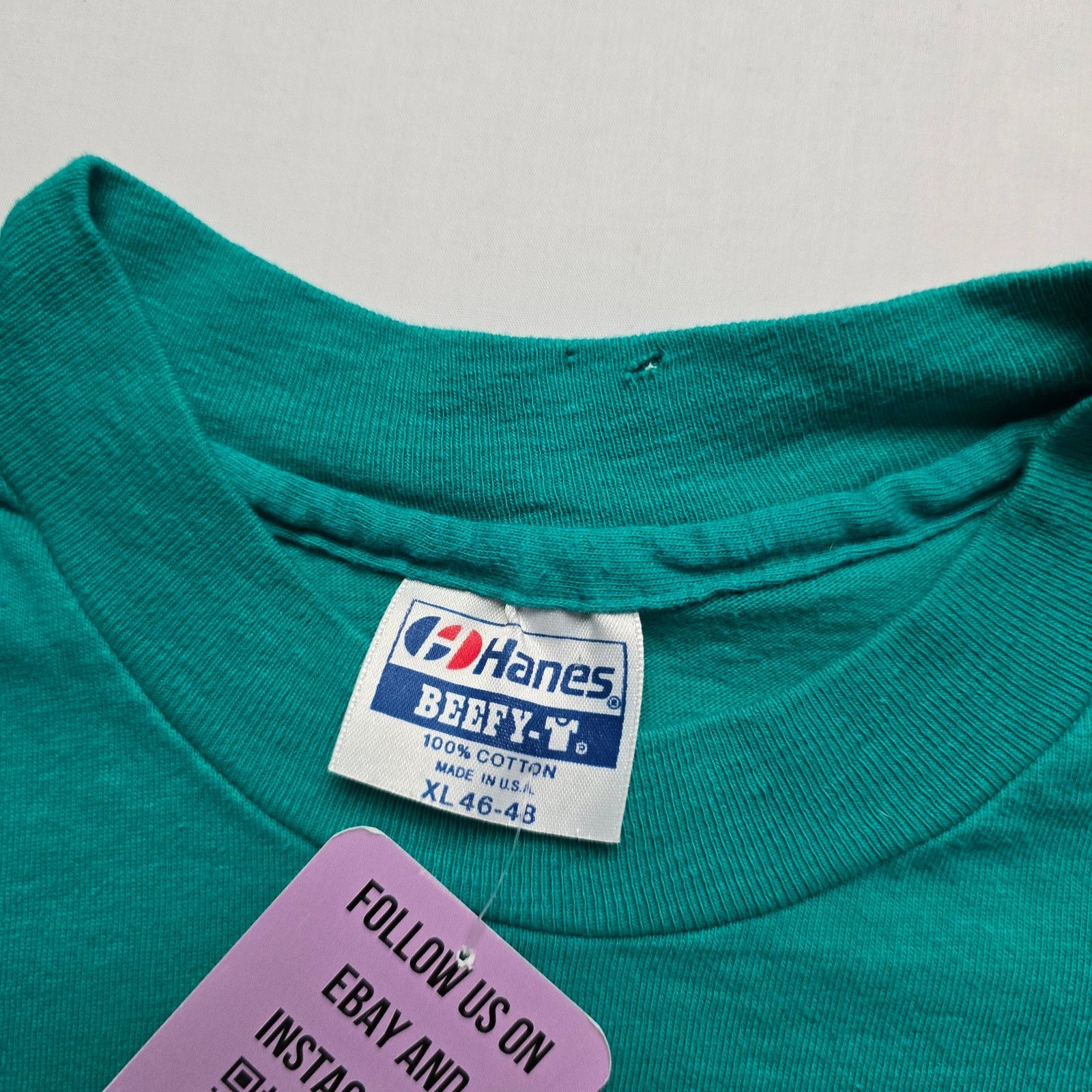 Vintage Vintage Charity Shirt Amoco Oil Sponsor Teal XL Tee Size US XL / EU 56 / 4 - 5 Thumbnail