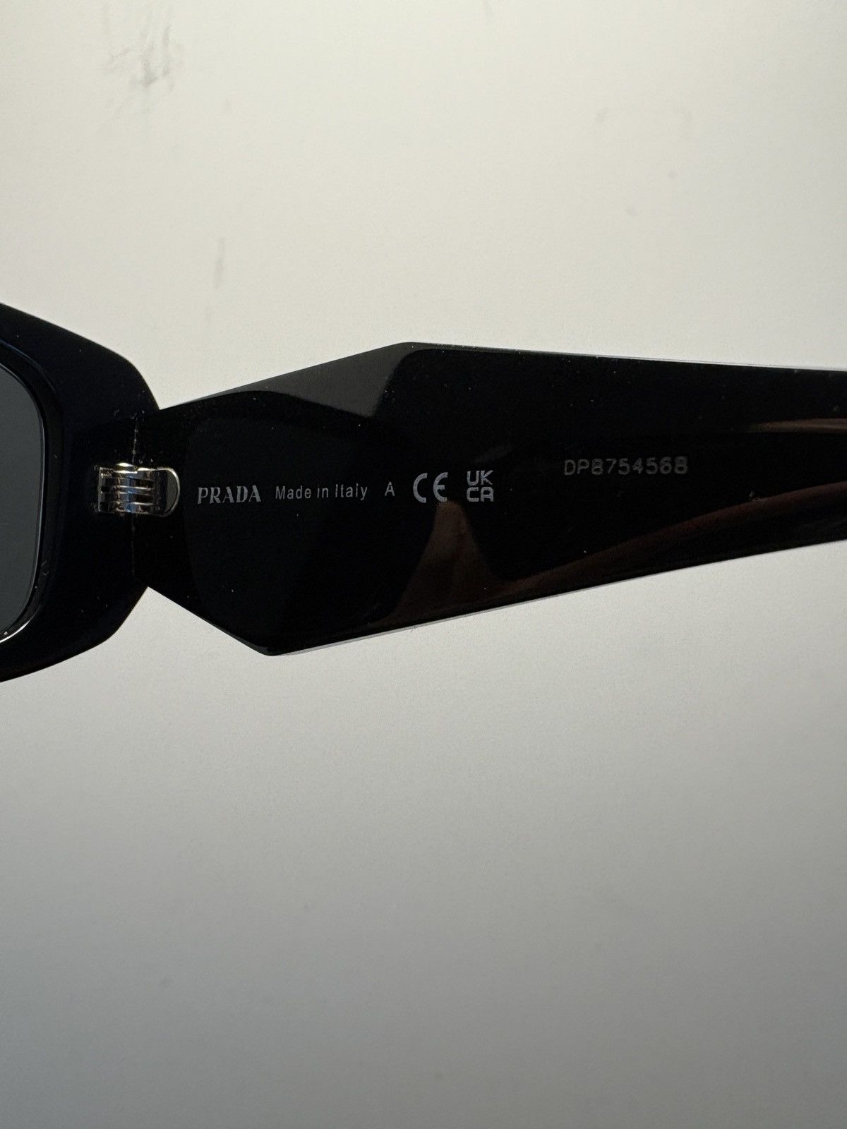 Prada Prada 17WS Noir/Black Symbole Sunglasses Size ONE SIZE - 3 Thumbnail