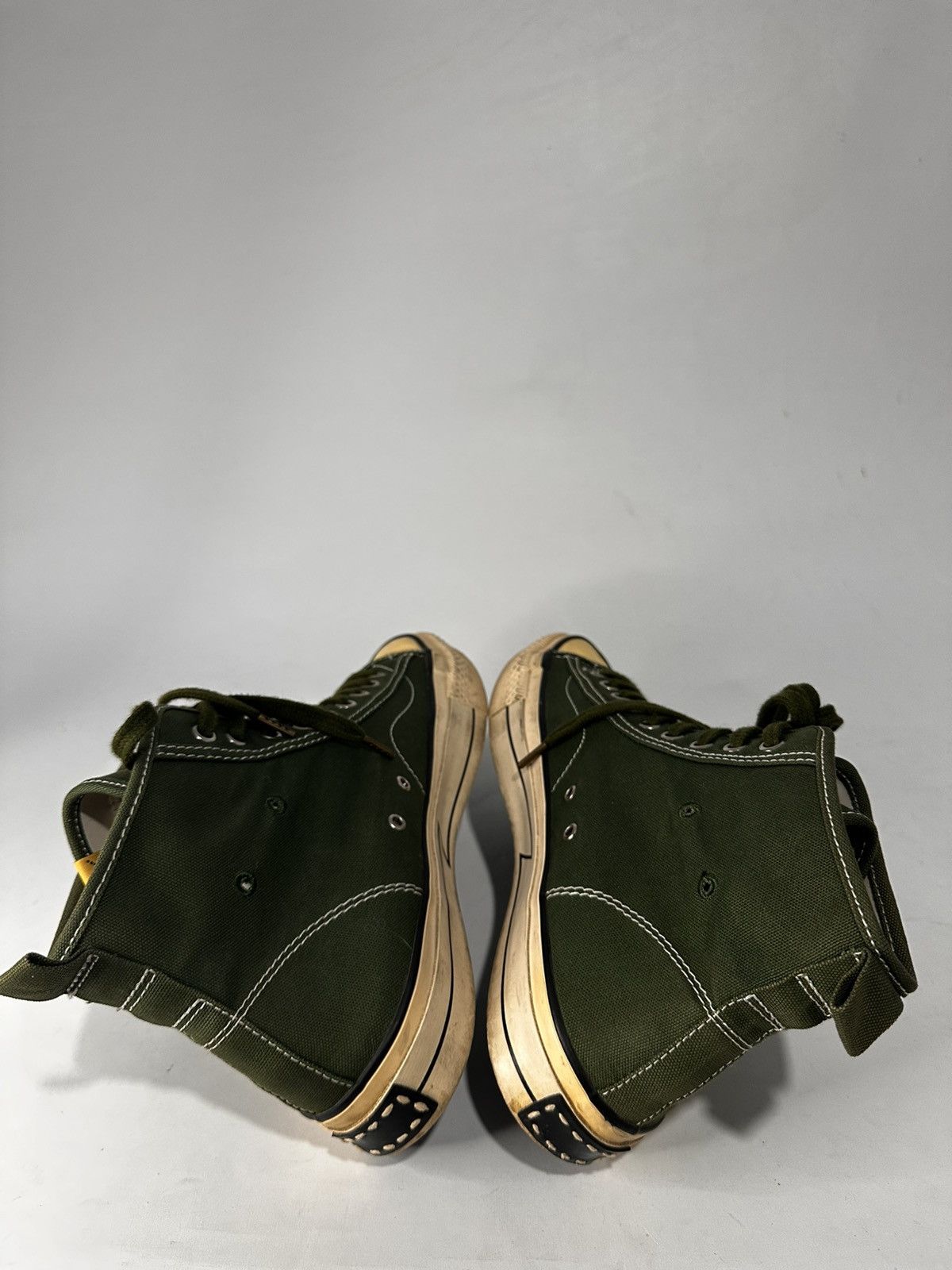 Visvim VISVIM SKAGWAY GREEN HI TOP SNEAKERS . Size US 8 / EU 41 - 8 Thumbnail