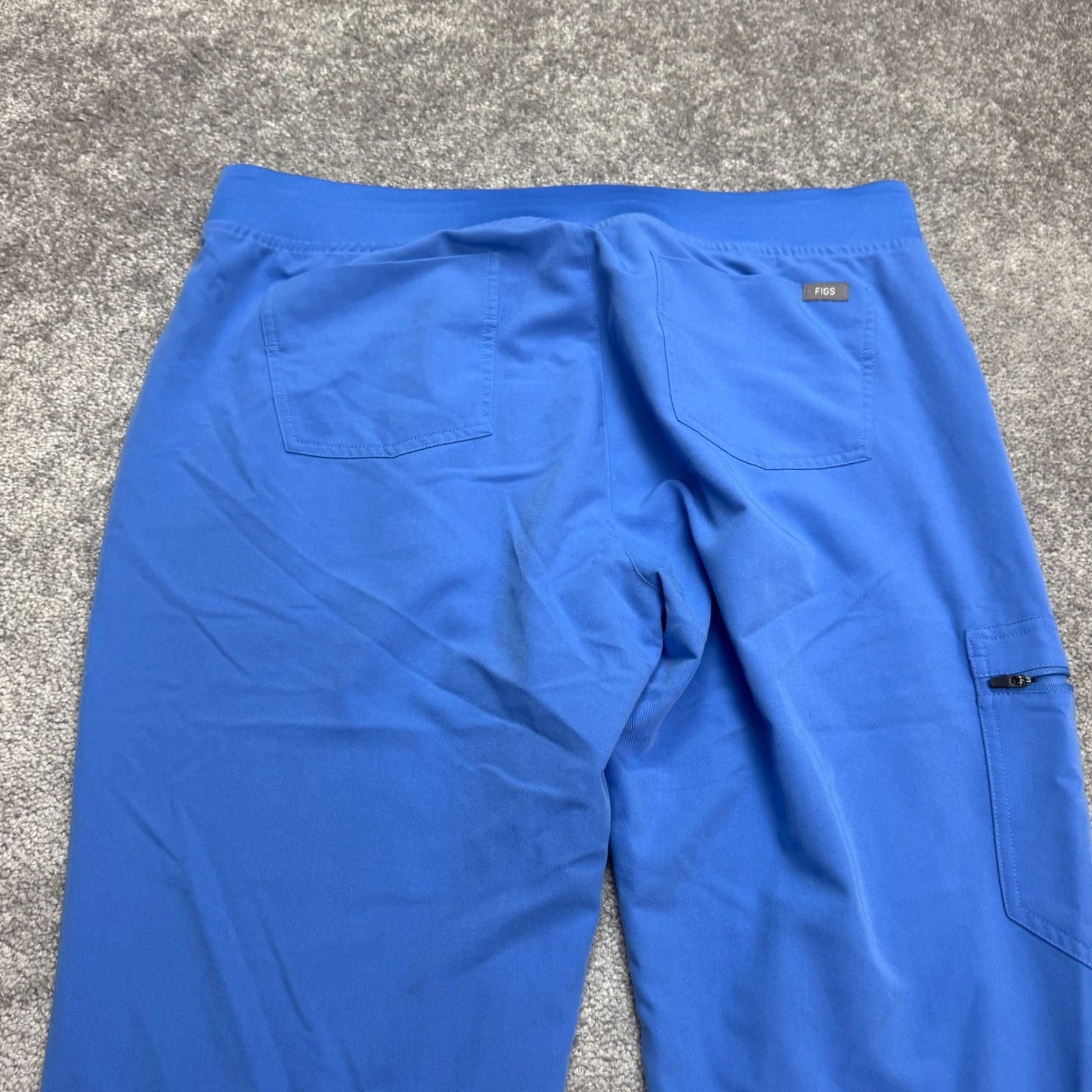 Vintage Figs Technical Collection Tansen Scrub Jogger Pants Blue XL Uniform Work Womens Size 40" / US 18 - 4 Thumbnail