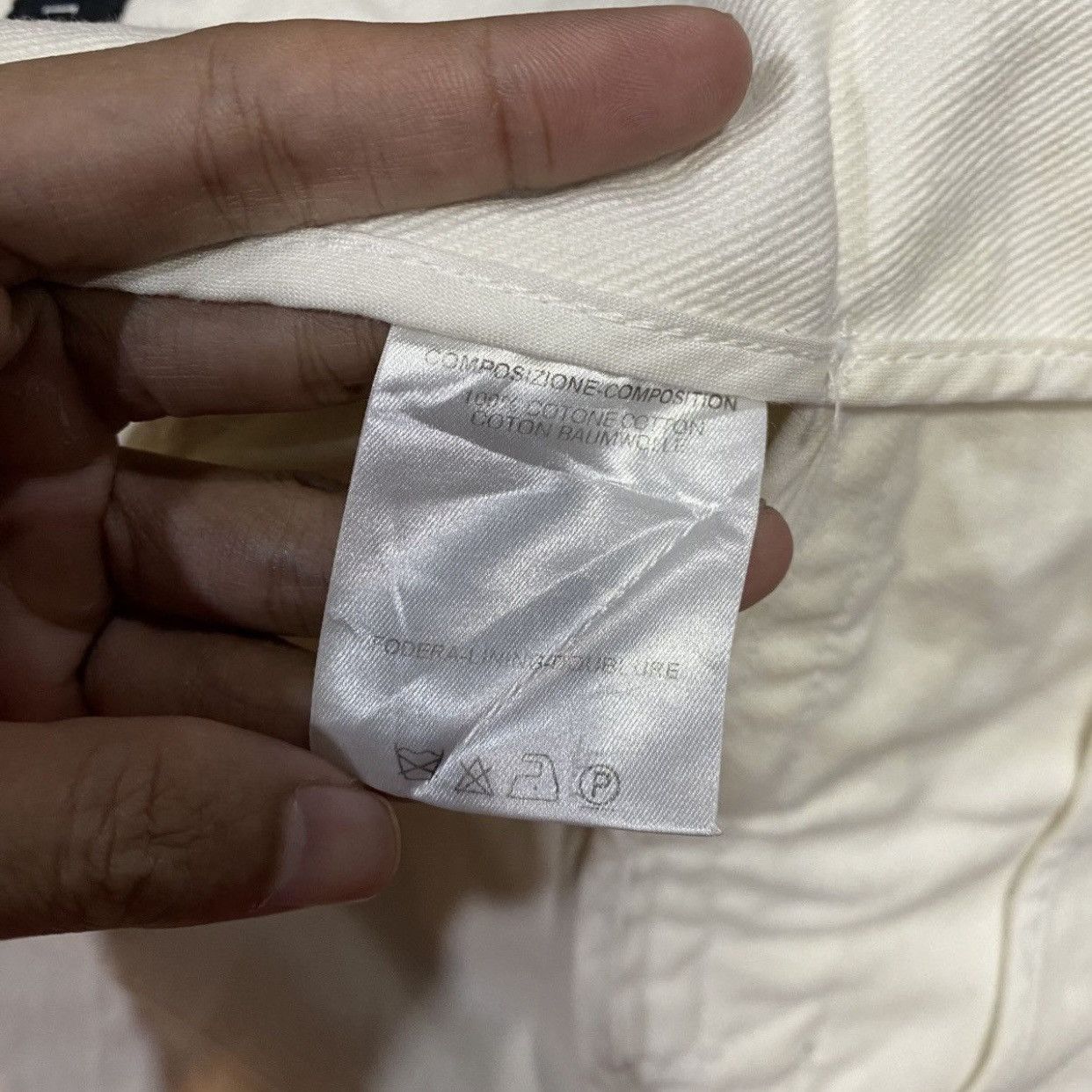 Gucci Archival Gucci White Cotton Denim Cropped Jacket IT 42 (M) Size M / US 6-8 / IT 42-44 - 13 Thumbnail