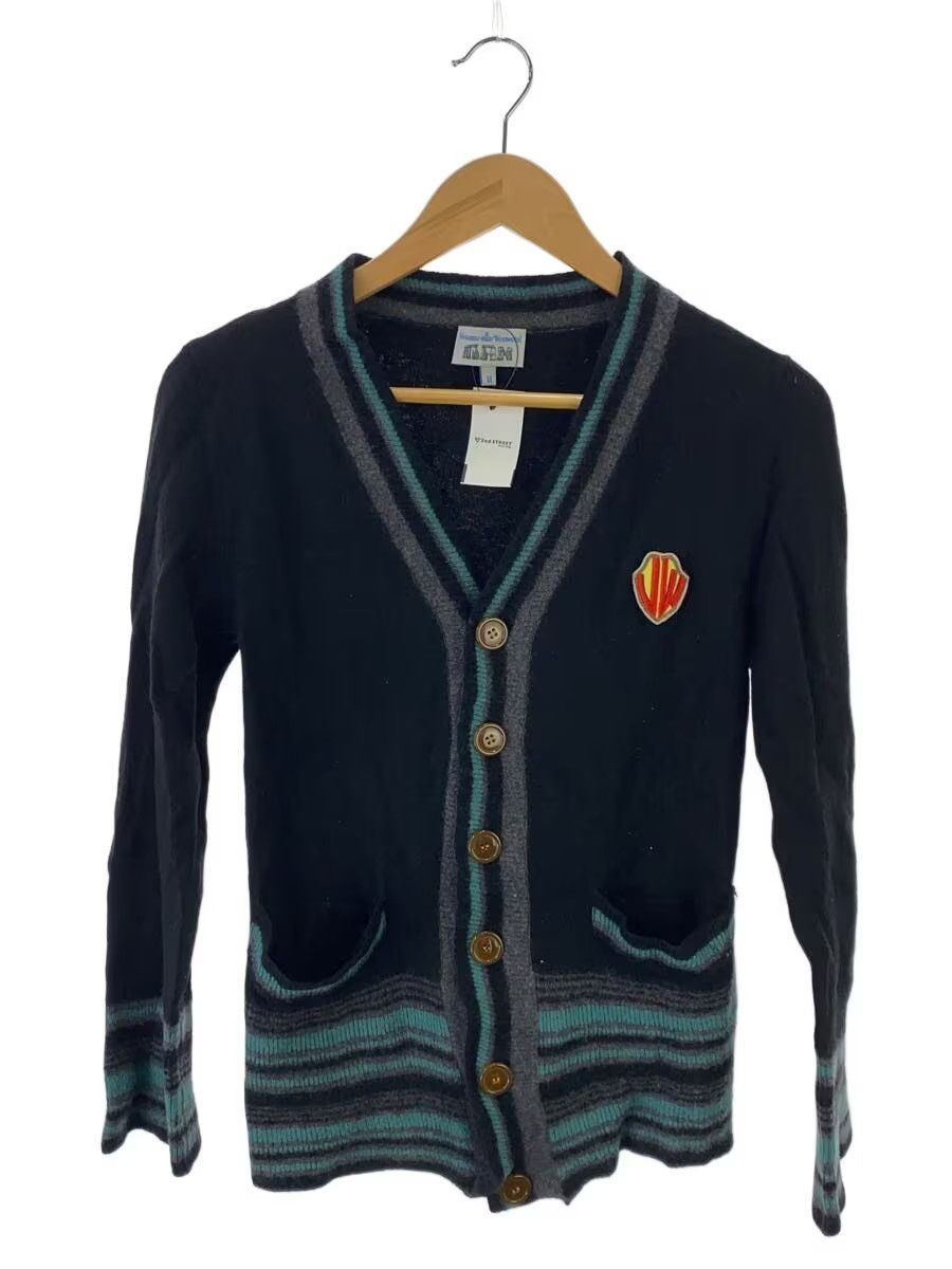 Vivienne Westwood Warner Brothers Logo Striped Wool Knit Sweater Size US M / EU 48-50 / 2 - 1 Thumbnail
