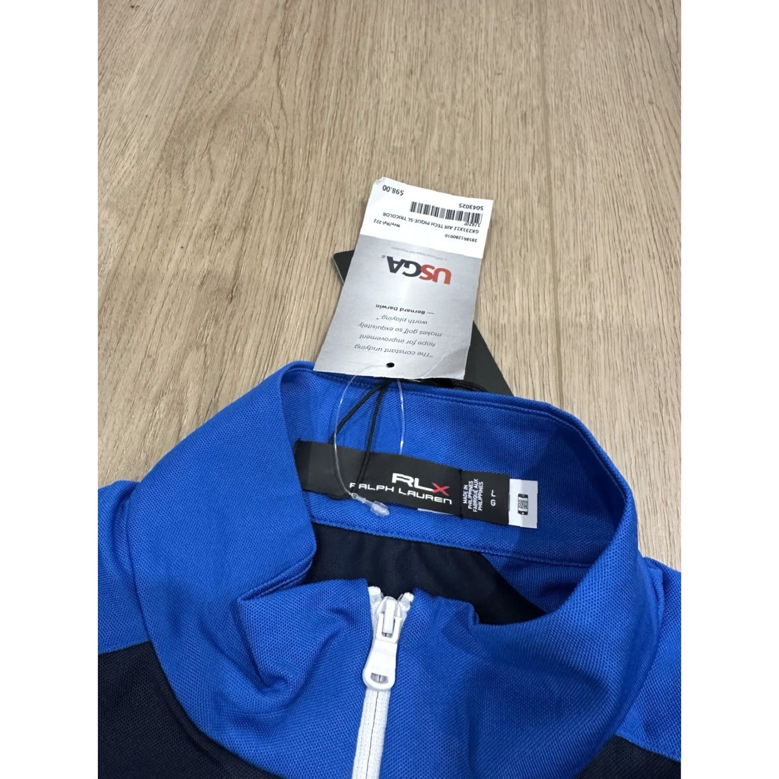Ralph Lauren VINTAGE? No. RLX Ralph Lauren Air Tech 1/4 Zip Sleeveless Polo Top Vest Large Polo LACC Women Shirt Size L / US 10 / IT 46 - 5 Thumbnail