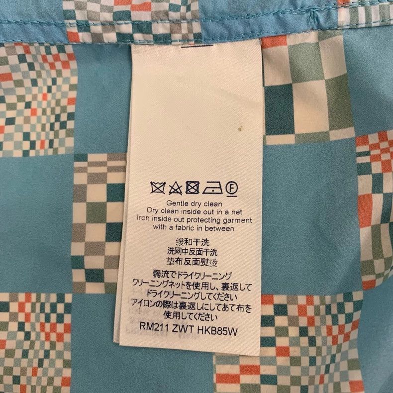 Louis Vuitton Louis Vuitton 21 checkerboard hooded blue zip jacket Size US S / EU 44-46 / 1 - 7 Thumbnail