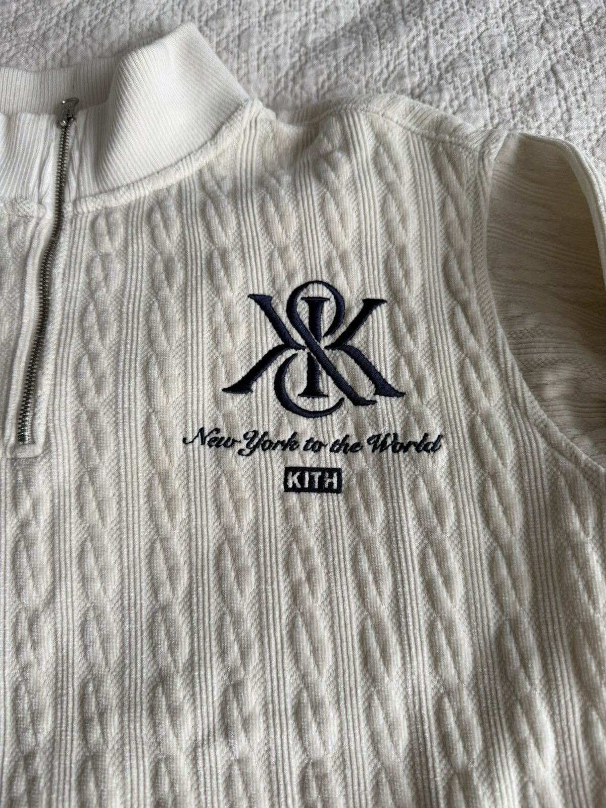 Kith Kith Zip Cable Knit Sweatshirt women Small Size S / US 4 / IT 40 - 2 Thumbnail