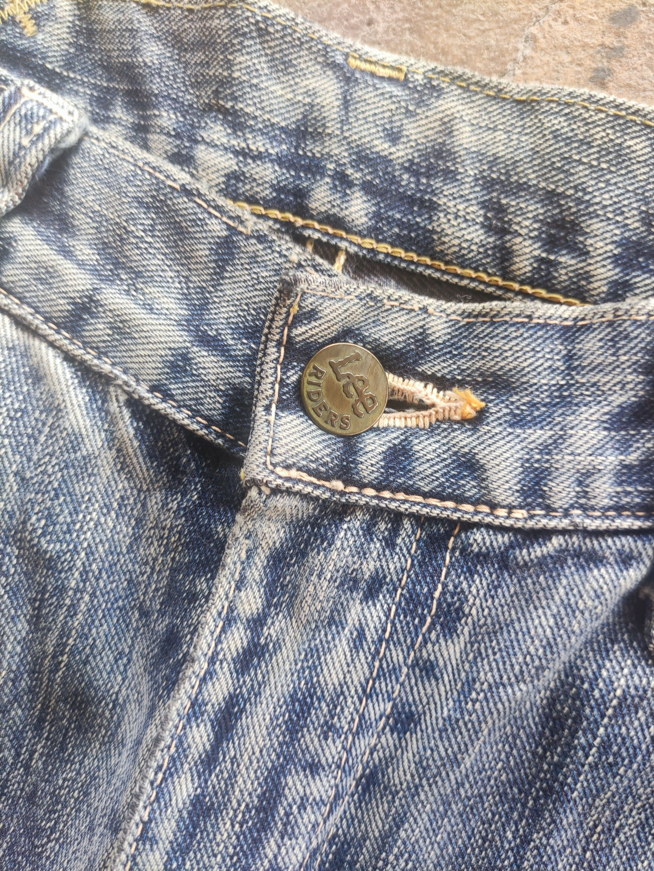 Jean × Lee × Vintage Vintage Lee Japan Denim Distressed Faded Pants Jeans W34 Size US 34 / EU 50 - 5 Thumbnail
