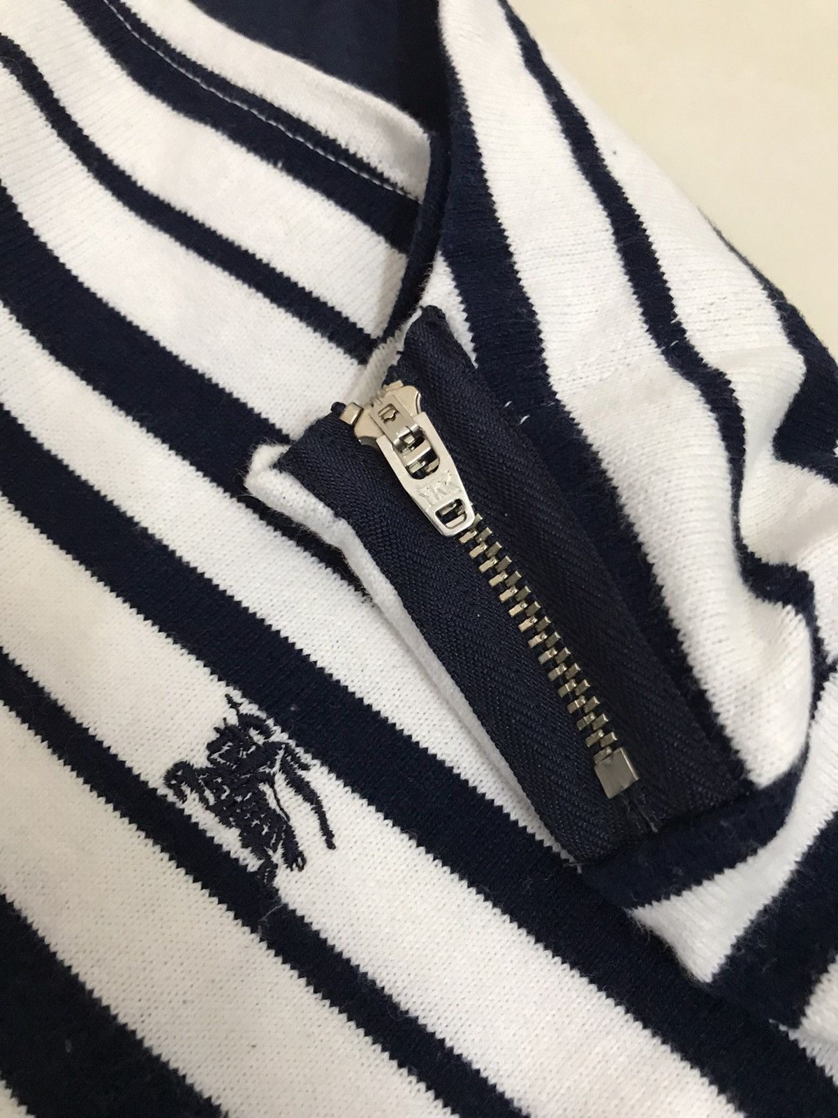 Burberry Burberry London Striped Tee Shirt Size S / US 4 / IT 40 - 9 Thumbnail