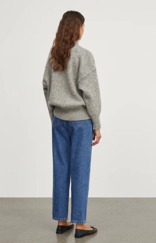 Designer SKALL STUDIO Issy knit sweater in dark gray. Size XS / US 0-2 / IT 36-38 - 11 Thumbnail