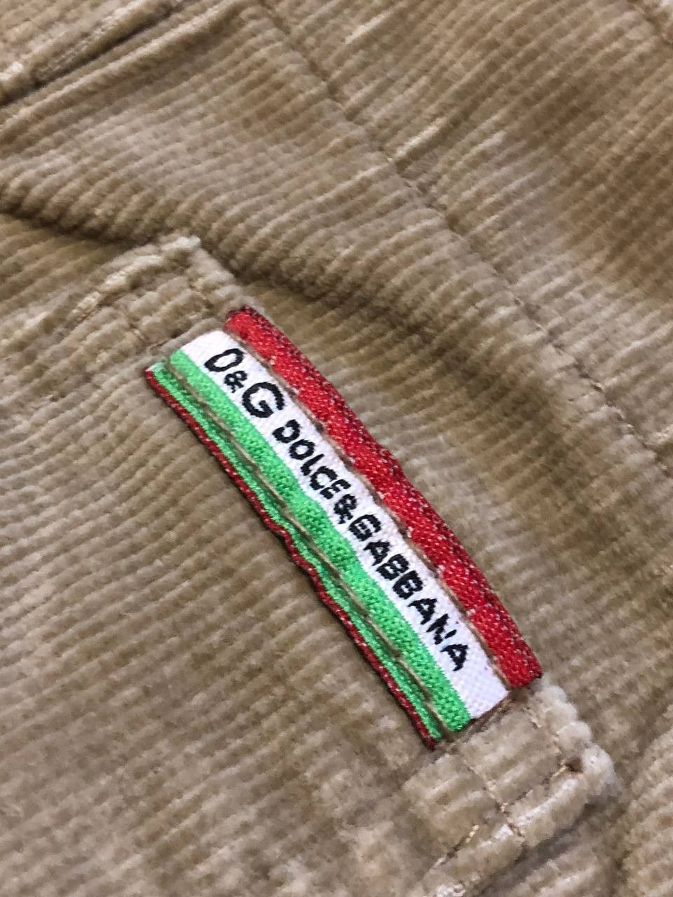 Dolce & Gabbana beige jeans pants Y2K Dolce&Gabbana luxury vintage size 28 Size 28" / US 6 / IT 42 - 7 Thumbnail
