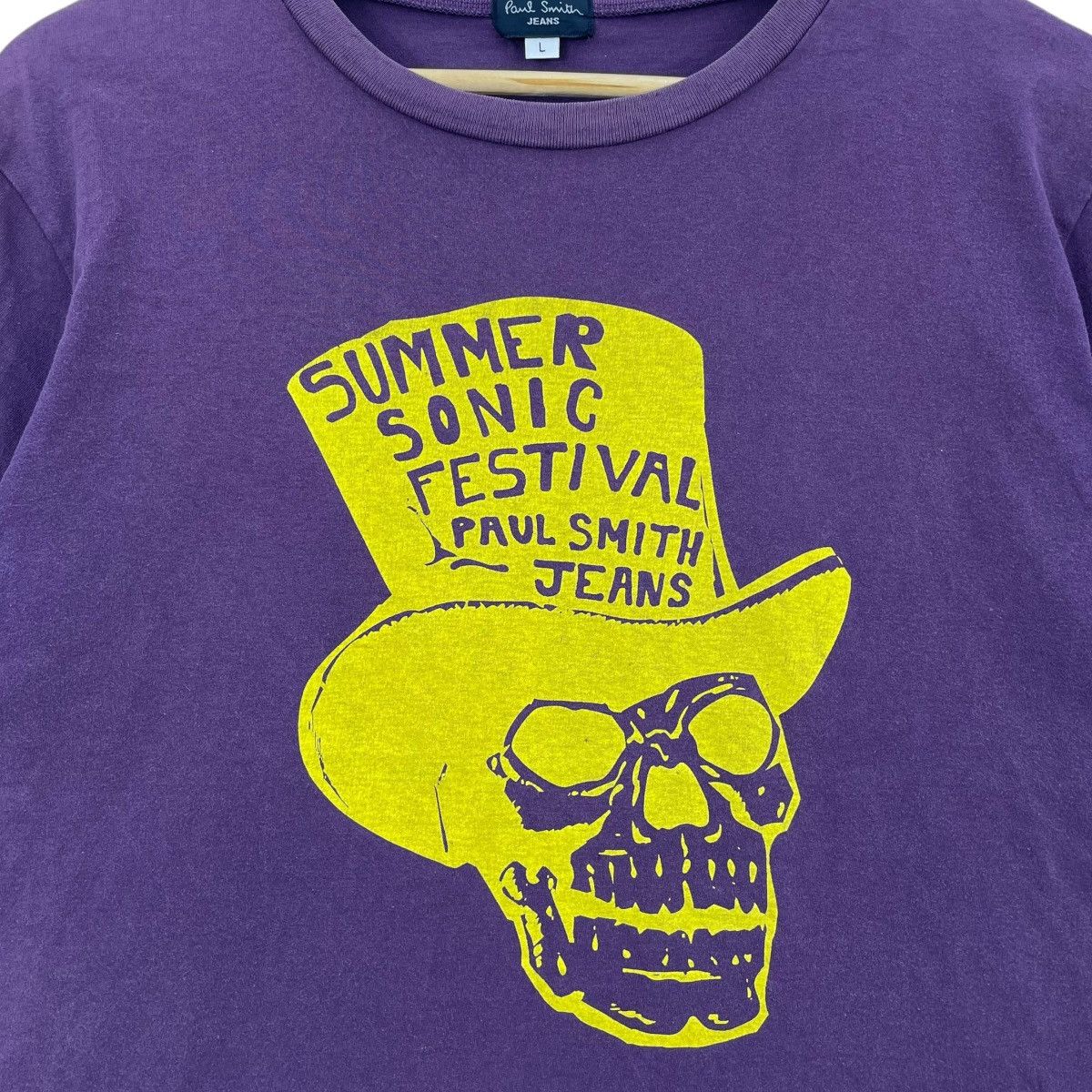 Paul Smith Vintage 90s Paul Smith x Summer Sonic Staff Tee Shirt Size US L / EU 52-54 / 3 - 5 Thumbnail
