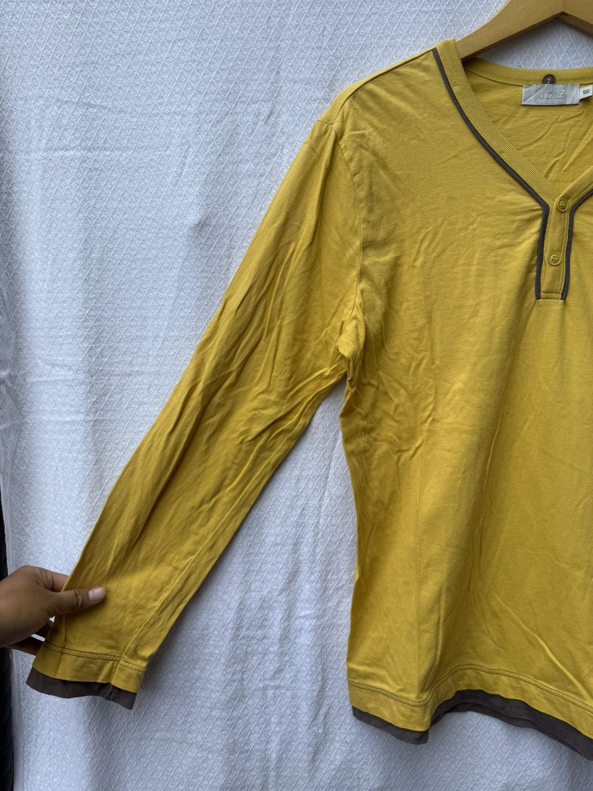 Japanese Brand UGIZ ARCHIVE LONGSLEEVE Size US L / EU 52-54 / 3 - 4 Thumbnail