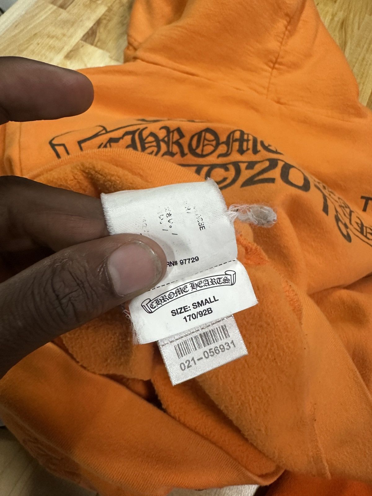 Chrome Hearts × Off-White Chrome Hearts x Off White Hoodie Size US S / EU 44-46 / 1 - 6 Thumbnail