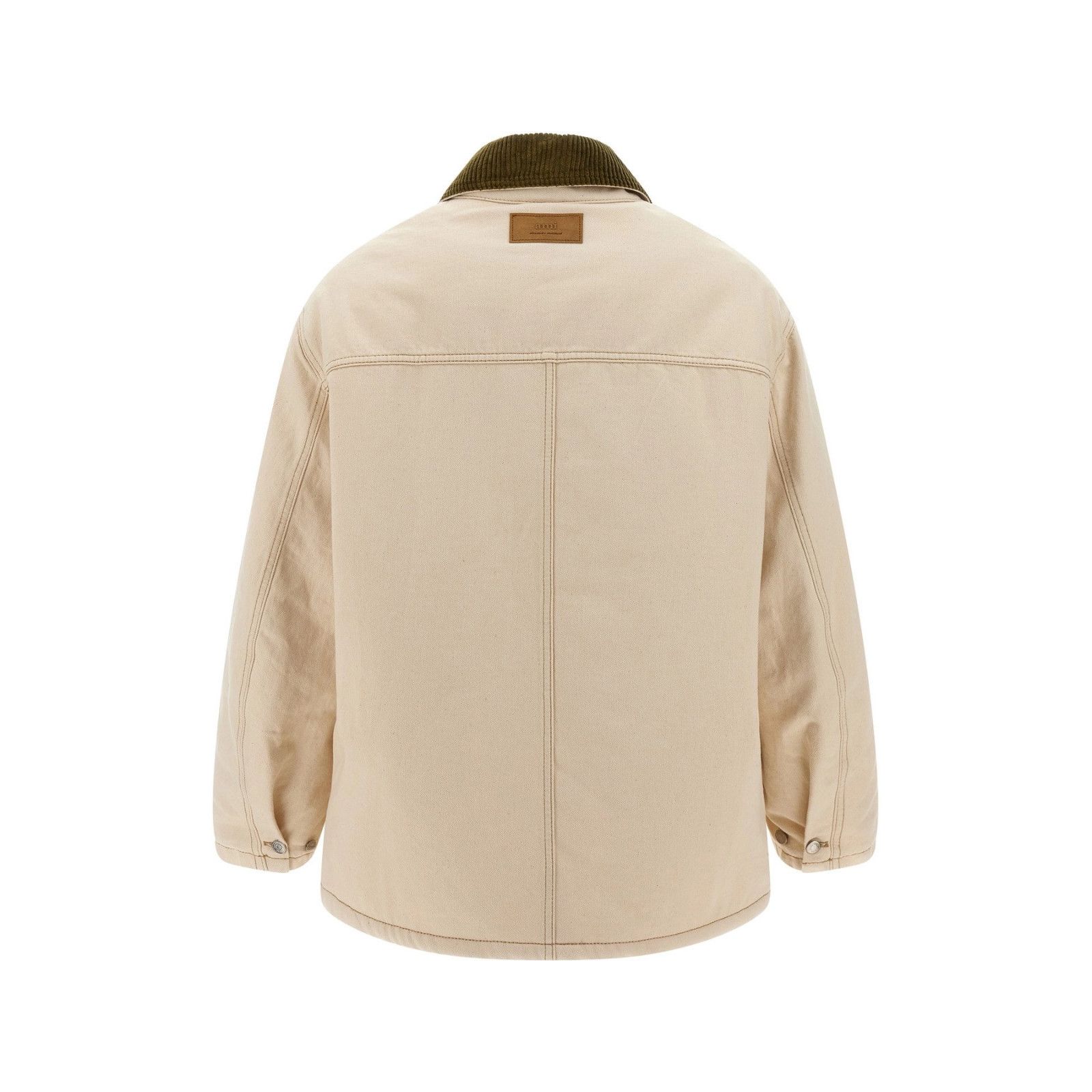 AMI AMI PARIS Beige Worker Jacket New & Authentic (Men's size:M; Size US M / EU 48-50 / 2 - 2 Thumbnail